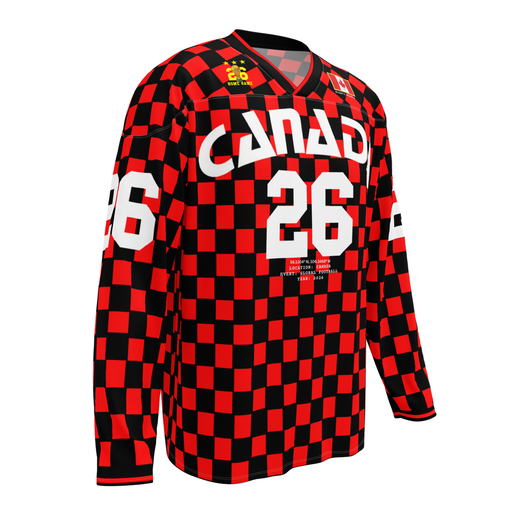 Canada 2026 Global Football Long Sleeve Jersey