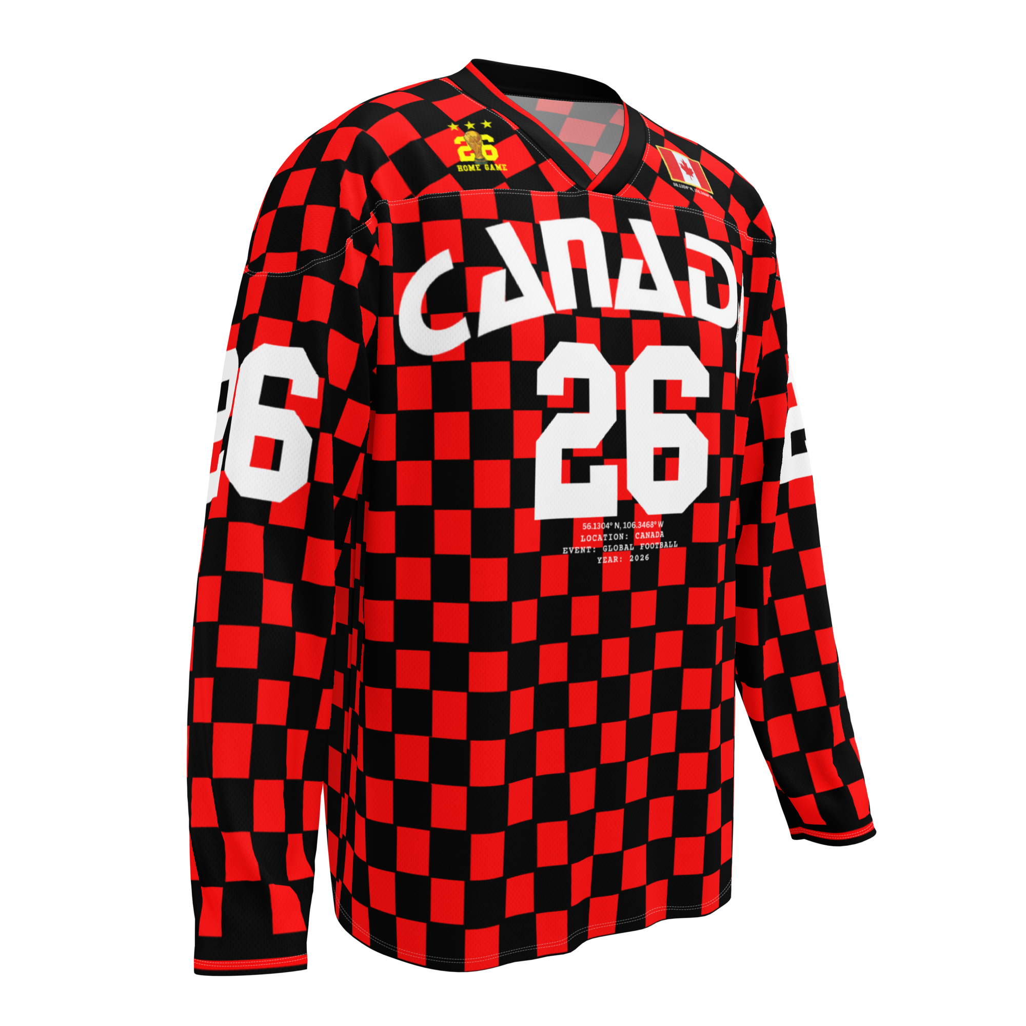 Canada 2026 Global Football Long Sleeve Jersey