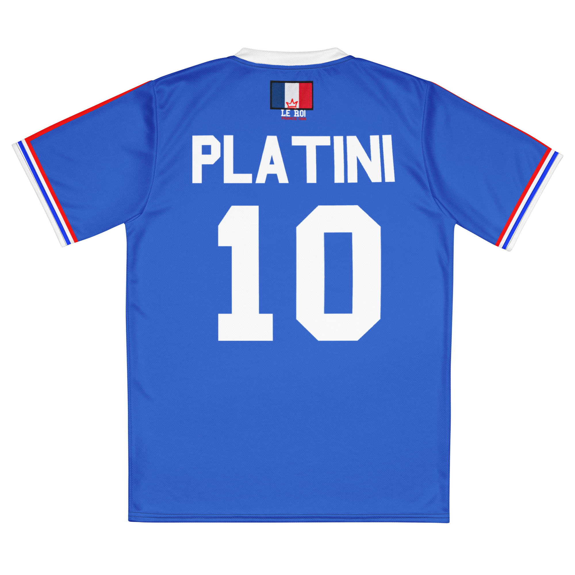 France 1988 'No Drug' Soccer Jersey