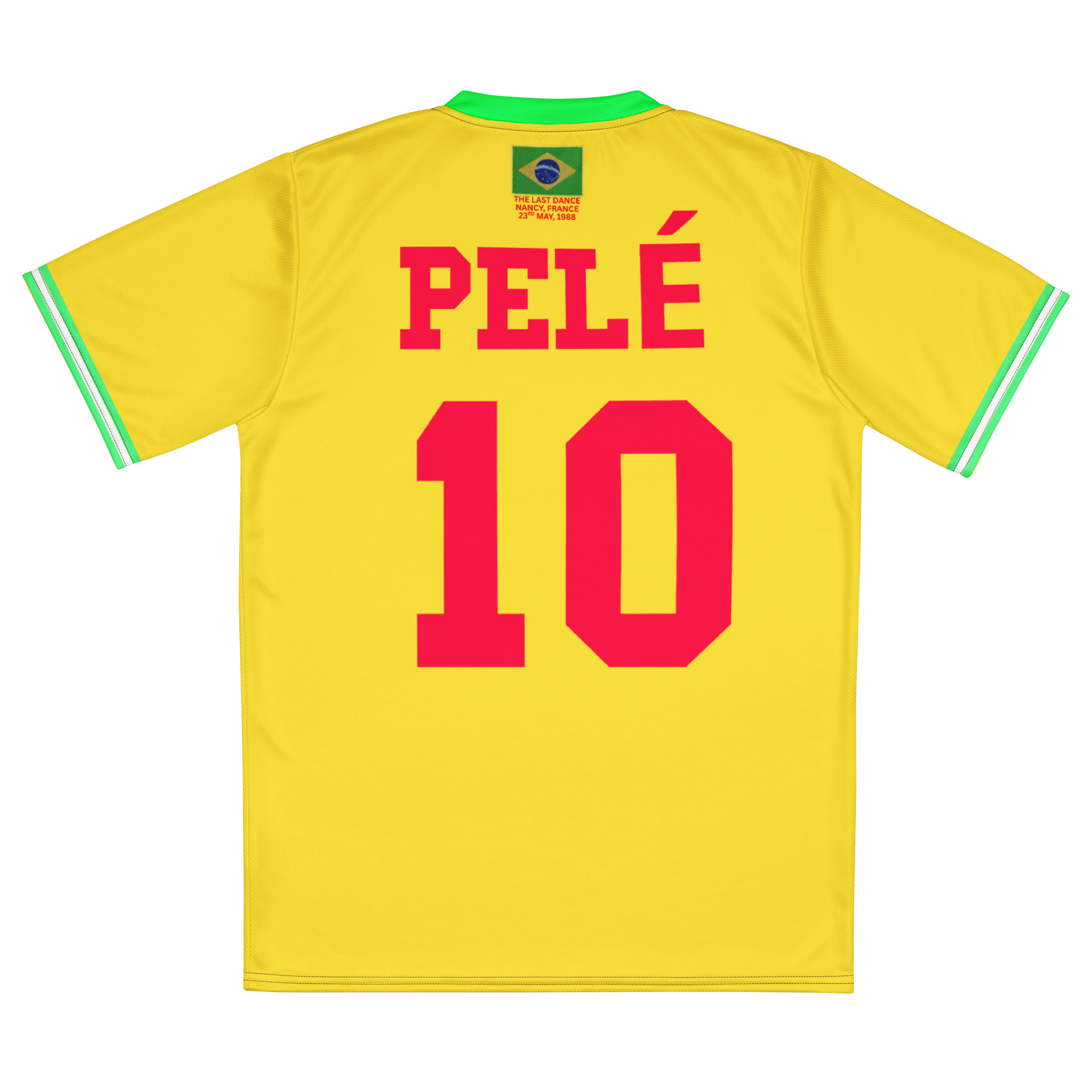 1988 'No Drug' Brazil Soccer Jersey