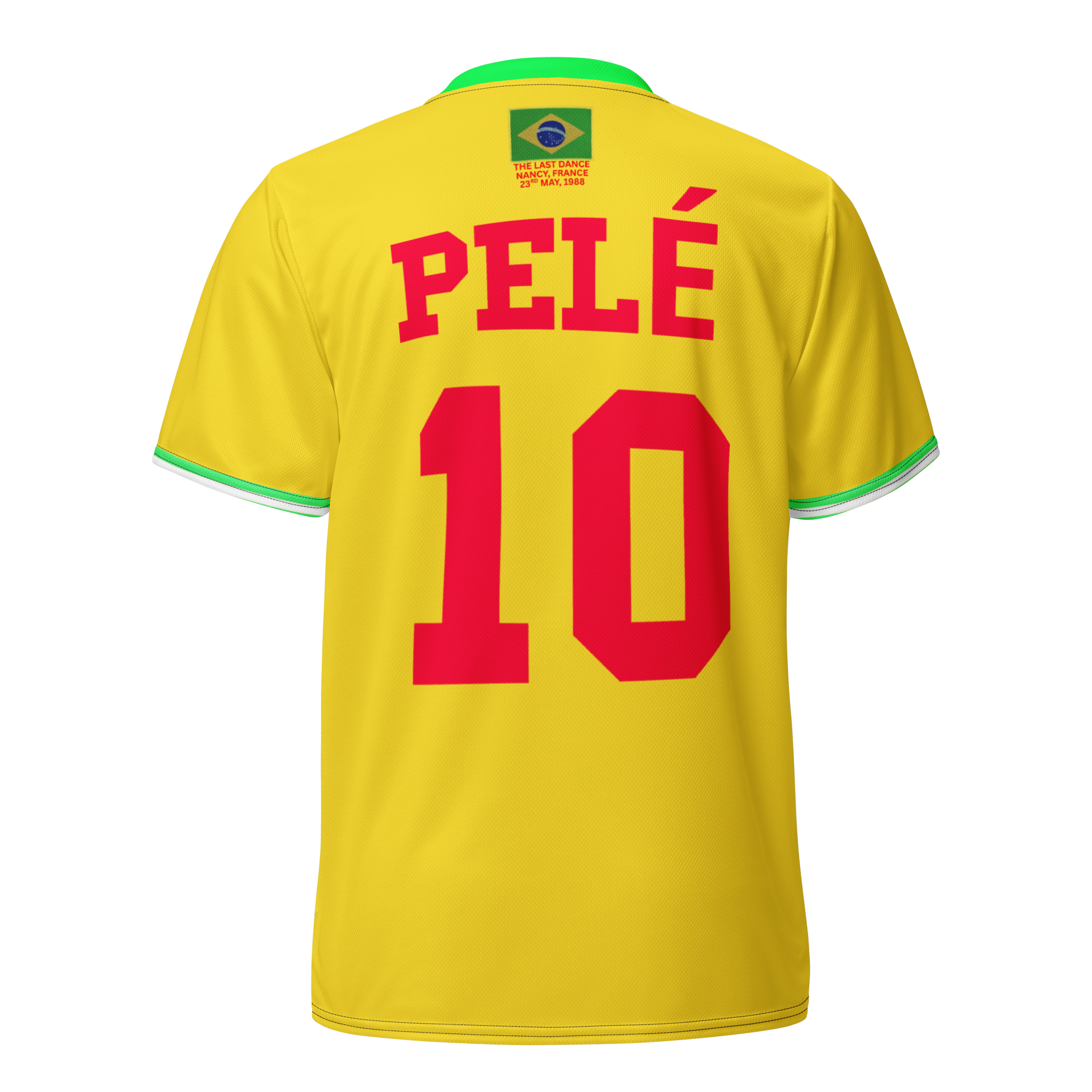 1988 'No Drug' Brazil Soccer Jersey