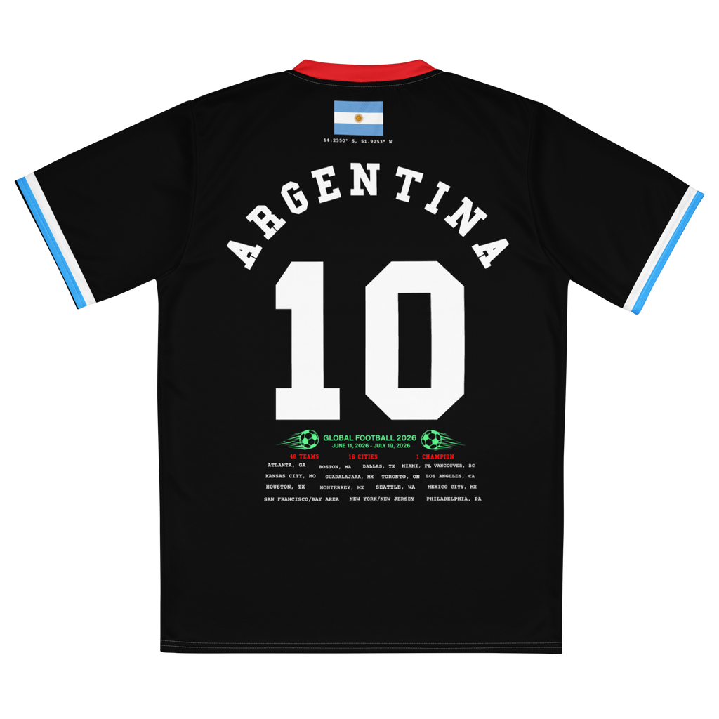 Argentina Retro World Cup Soccer Jersey