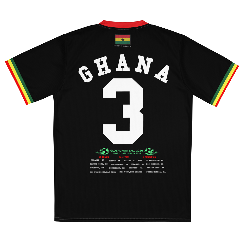Ghana Retro World Cup Soccer Jersey