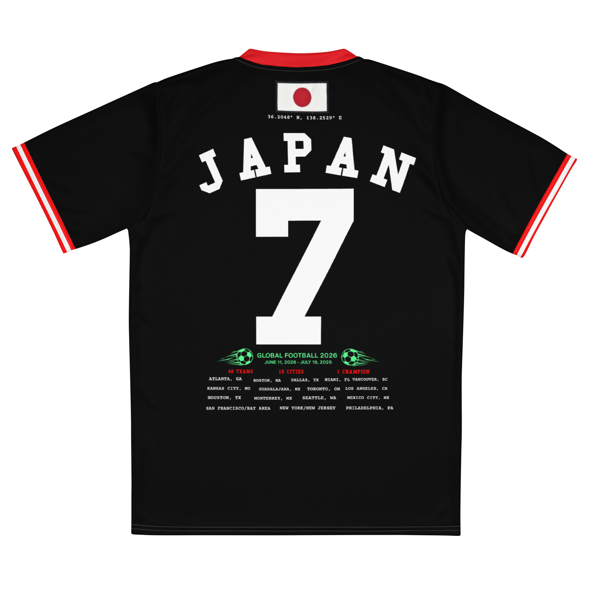 Japan Retro World Cup Soccer Jersey