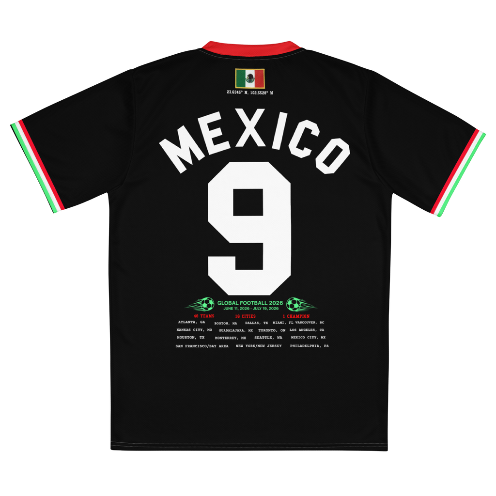 Mexico Retro World Cup Soccer Jersey