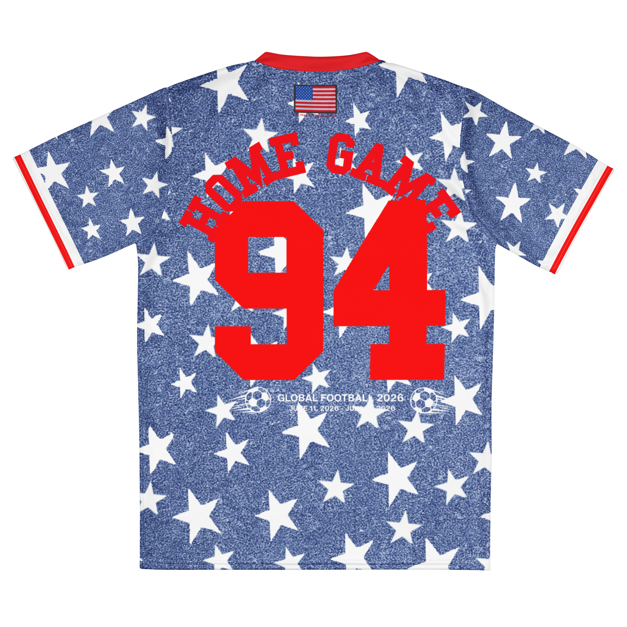 1994 Denim Stars USA World Cup Soccer Jersey