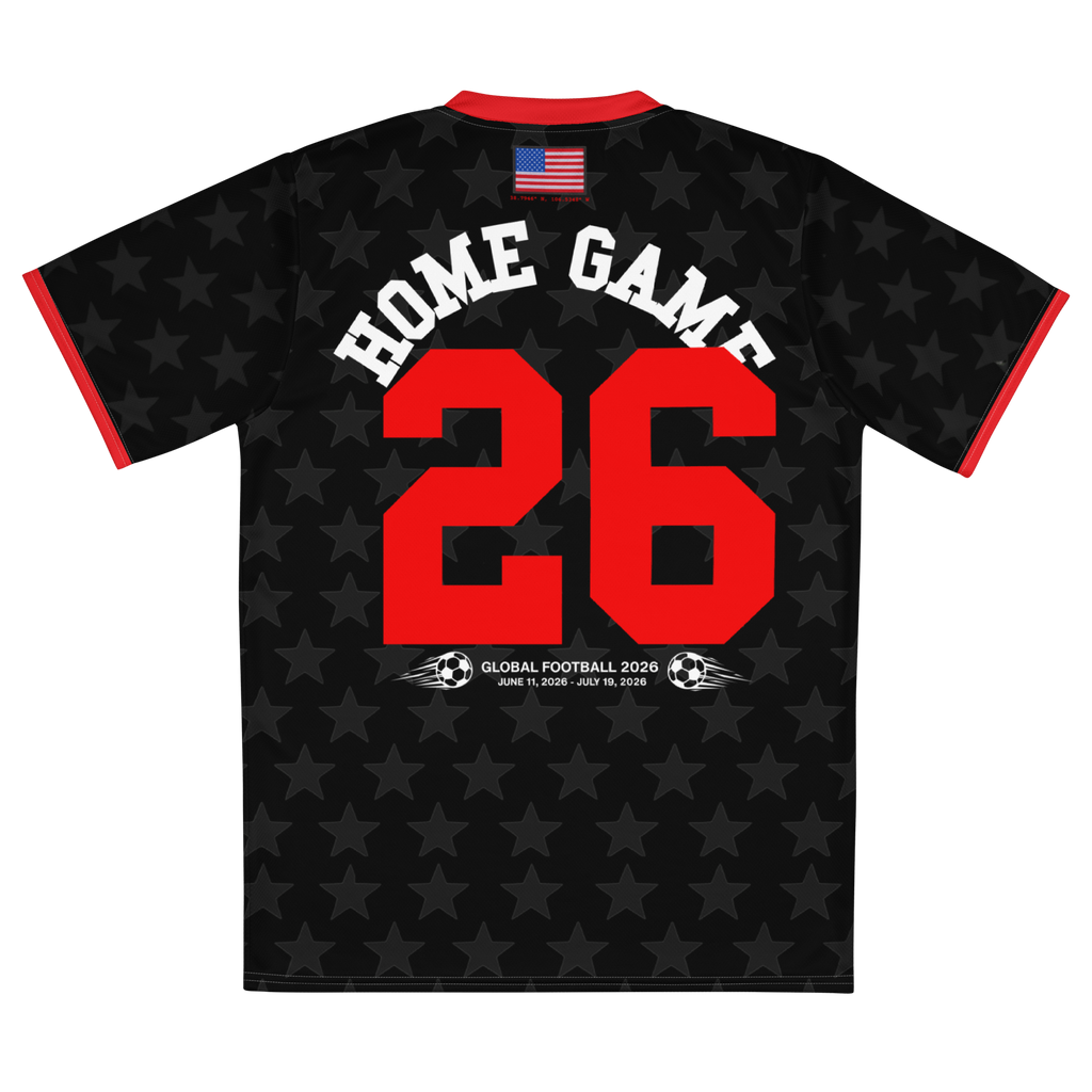 2026 World Cup USA Black Star Soccer Jersey