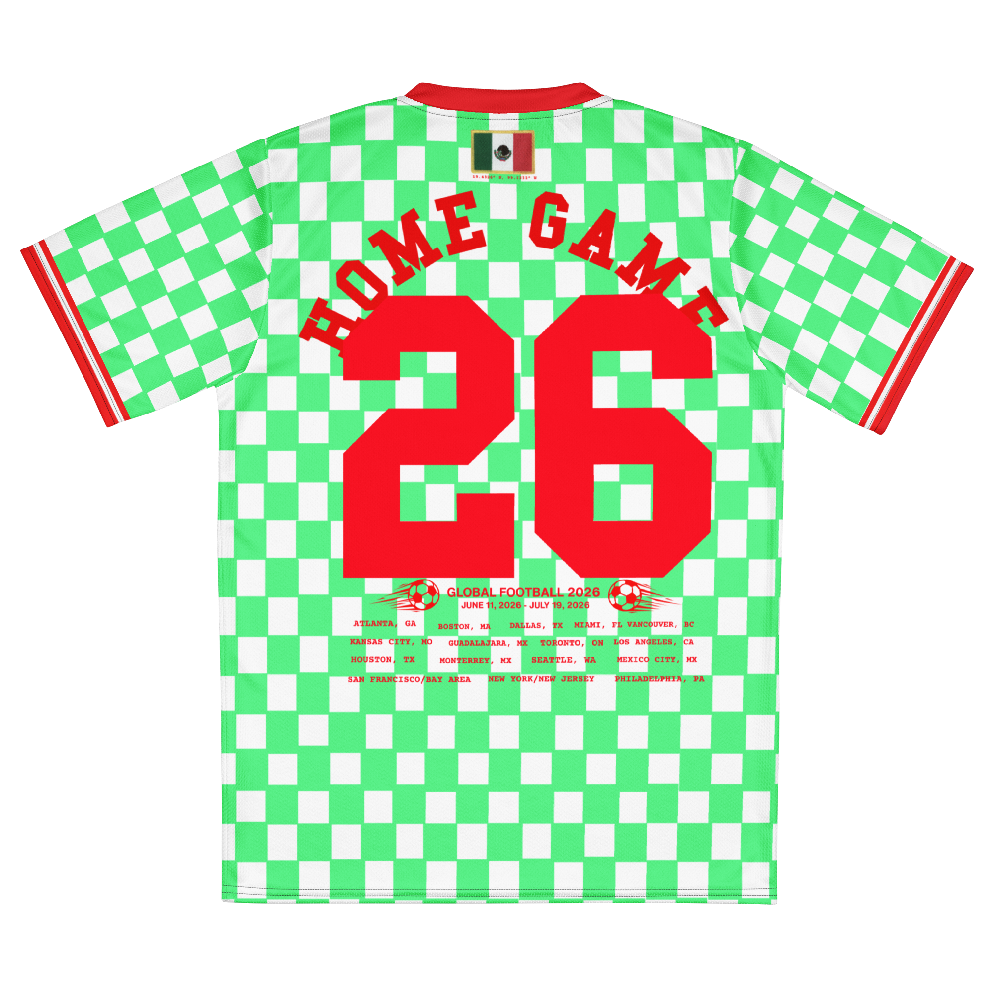 Mexico 'Home Game' World Cup 2026 Jersey