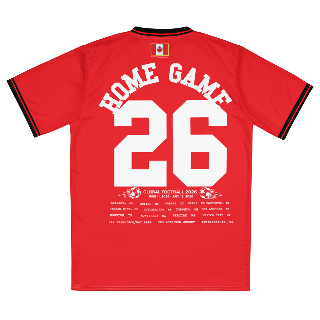 Canada 1983 Inspired World Cup 'Home Game' Jersey
