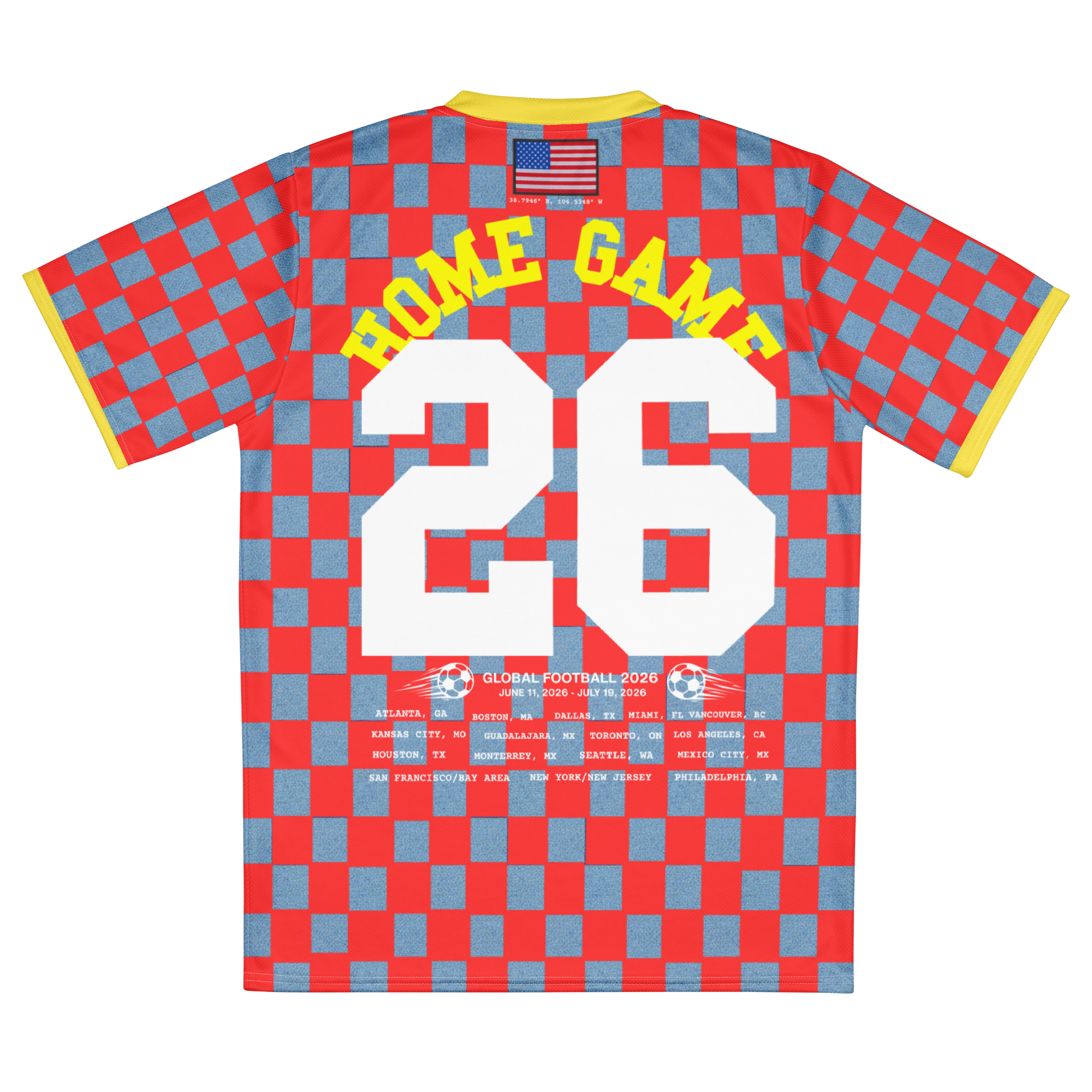 USA 250th Anniversary Vintage Soccer Jersey
