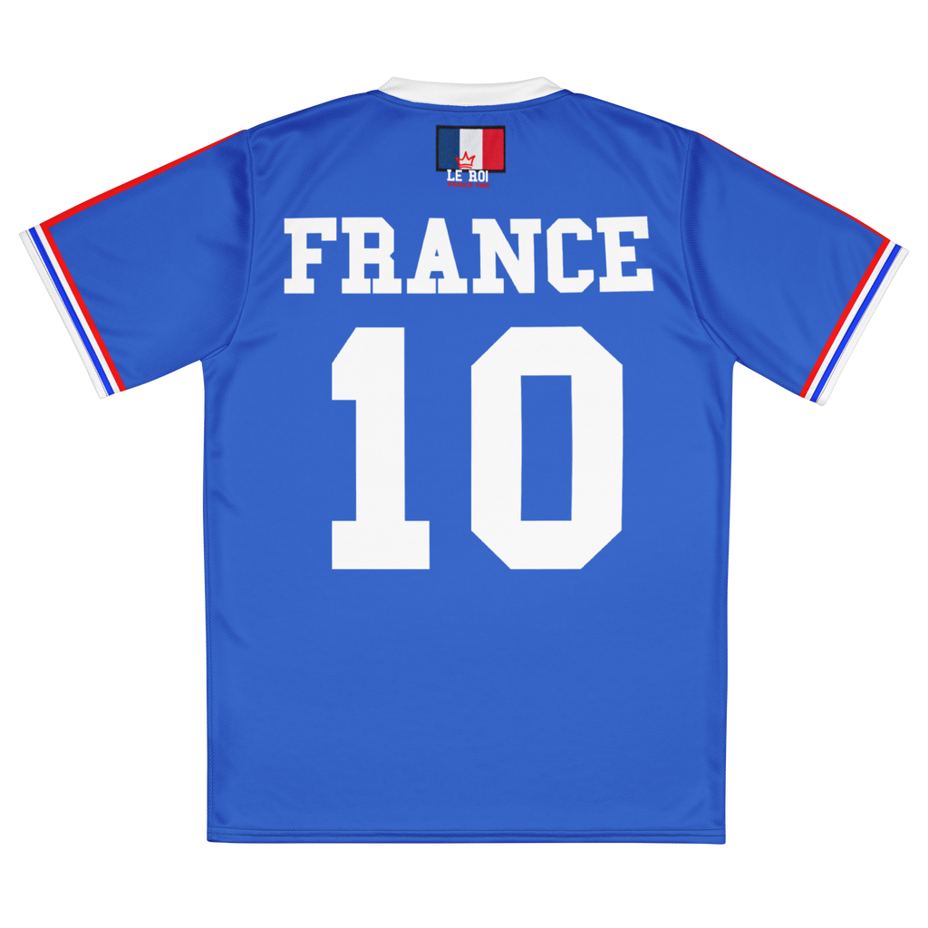 France 1988 'No Drug' Soccer Jersey