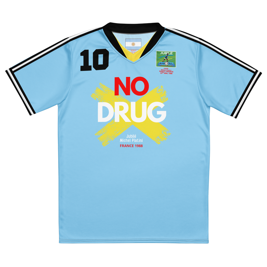 Argentina Diego 'No Drug' 1988 Soccer Jersey