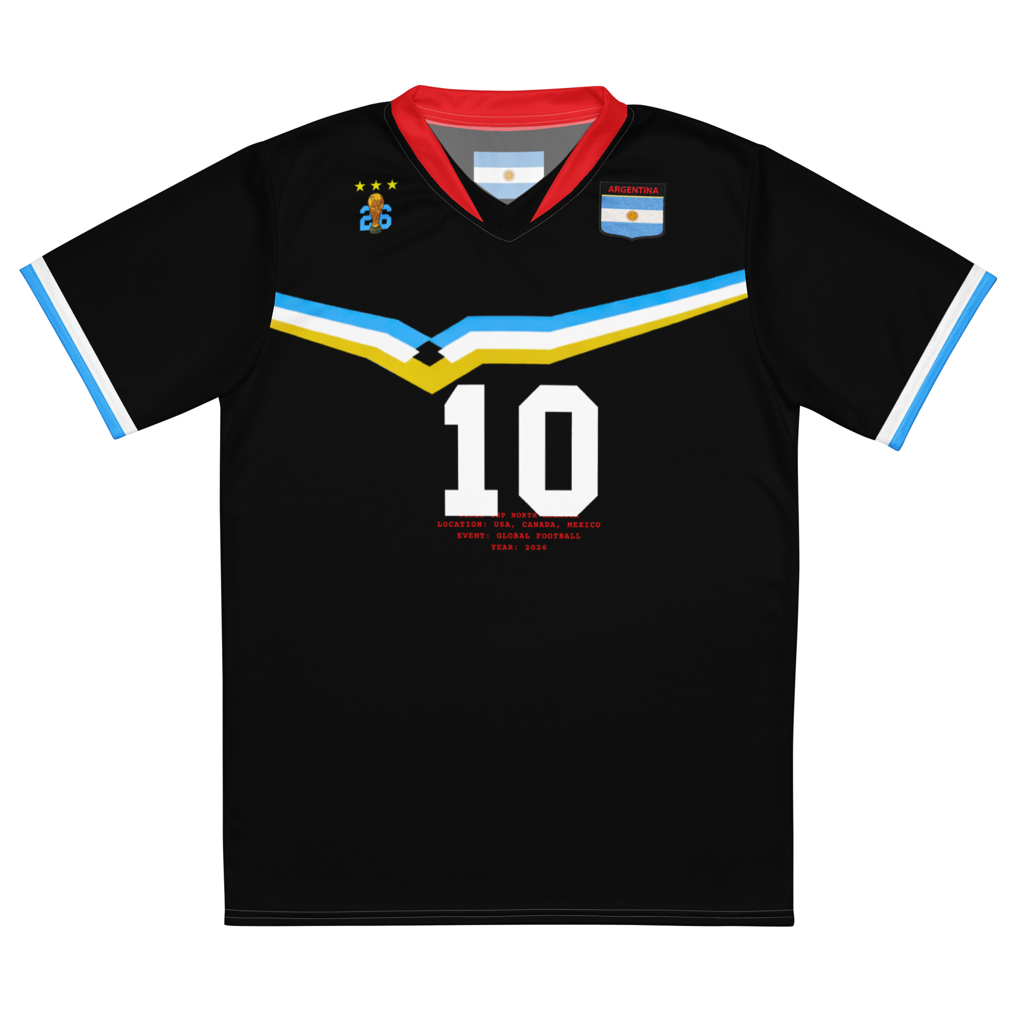 Argentina Retro World Cup Soccer Jersey