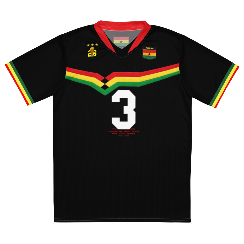 Ghana Retro World Cup Soccer Jersey