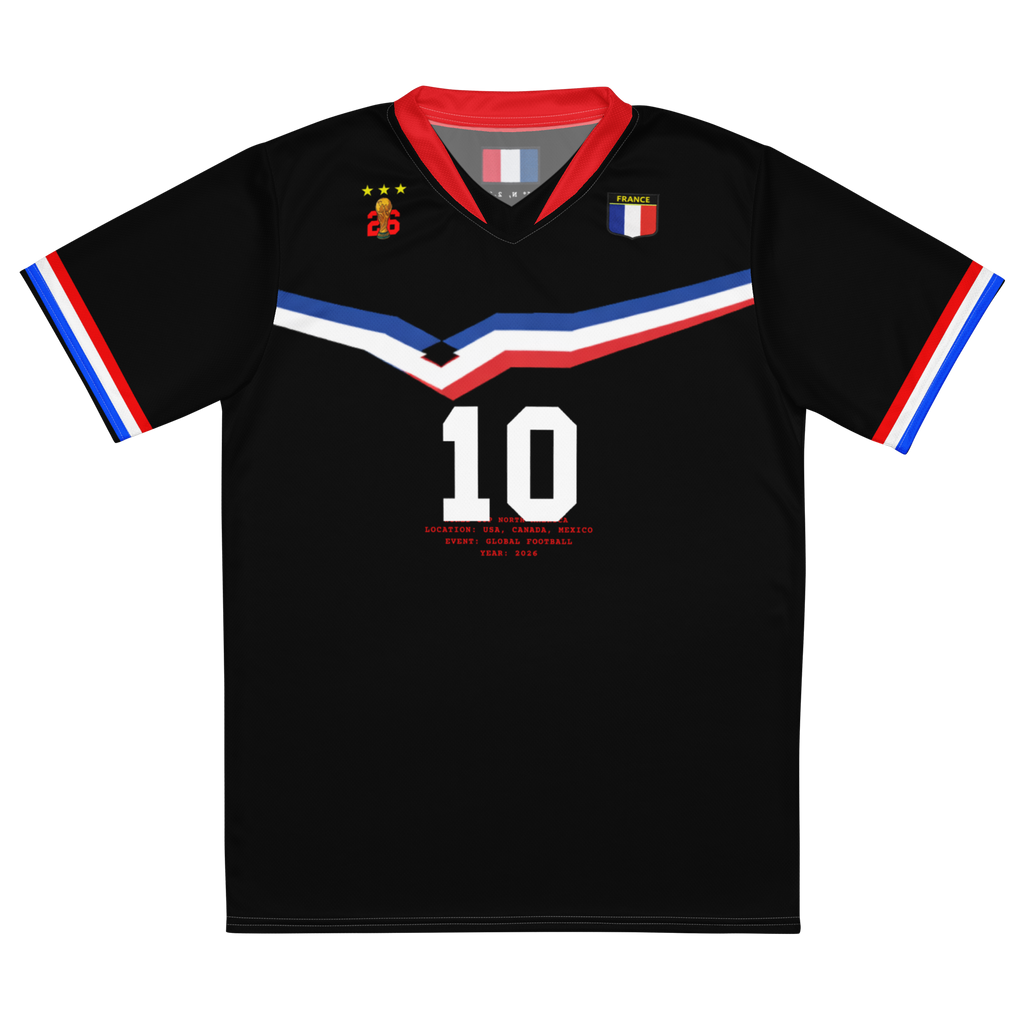 FRANCE Retro World Cup Soccer Jersey