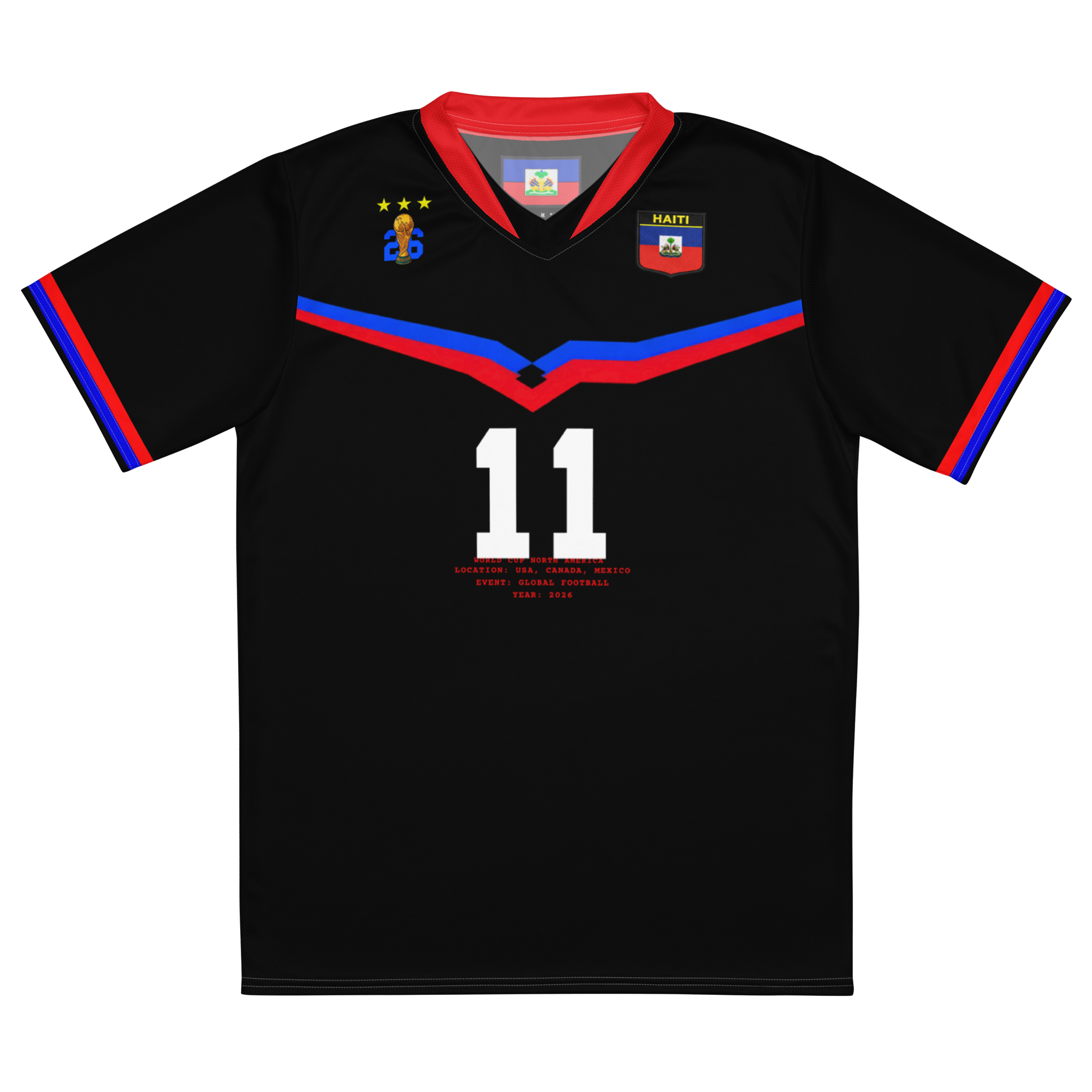 Haiti Retro World Cup Jersey