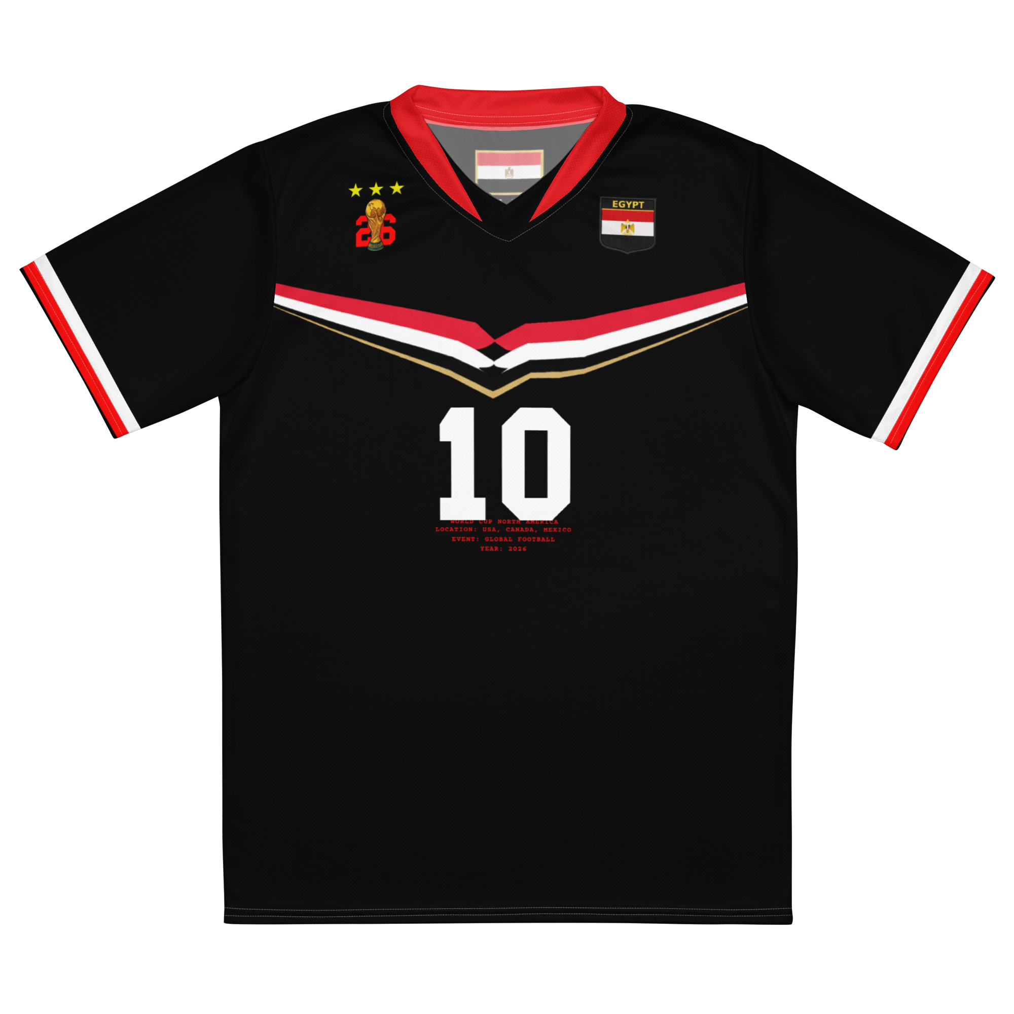 Egypt Retro World Cup Soccer Jersey
