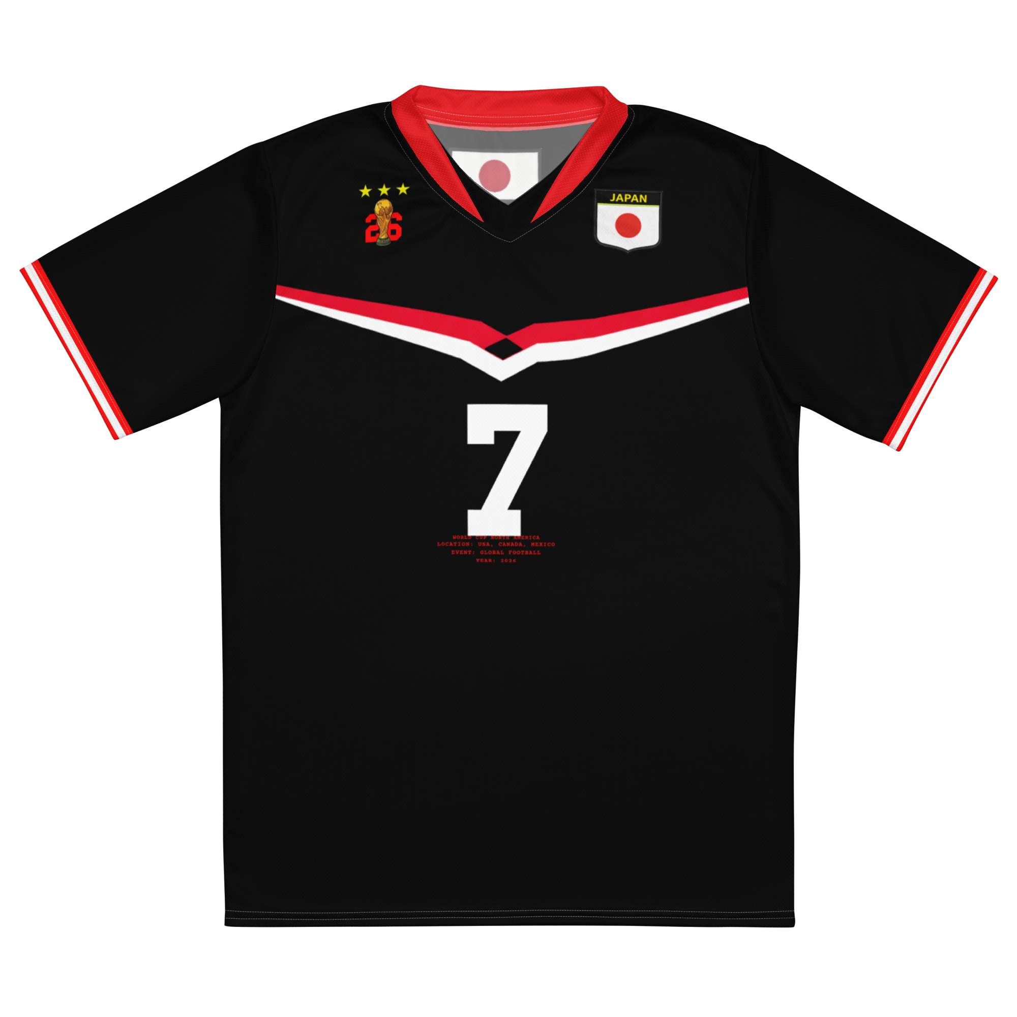Japan Retro World Cup Soccer Jersey