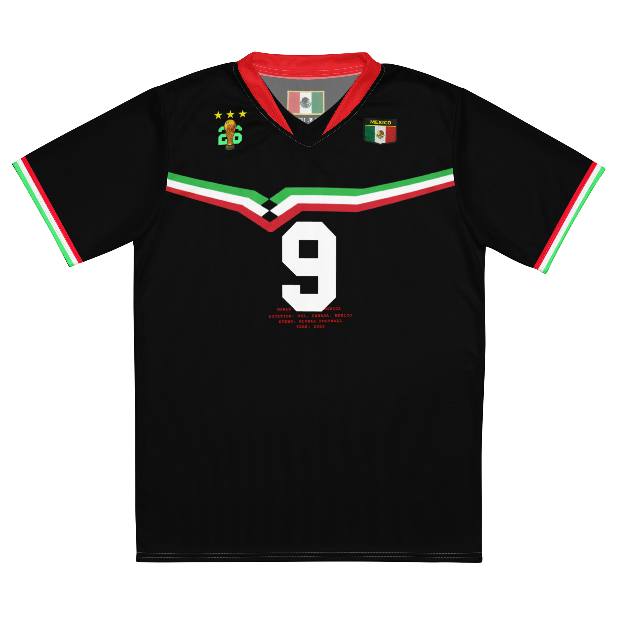 Mexico Retro World Cup Soccer Jersey