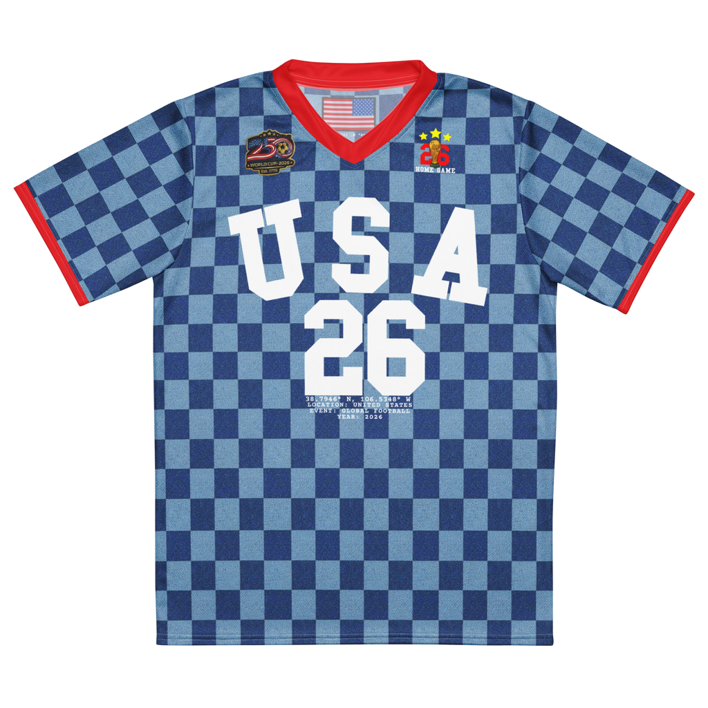 America 250th Anniversary World Cup Retro Soccer Jersey