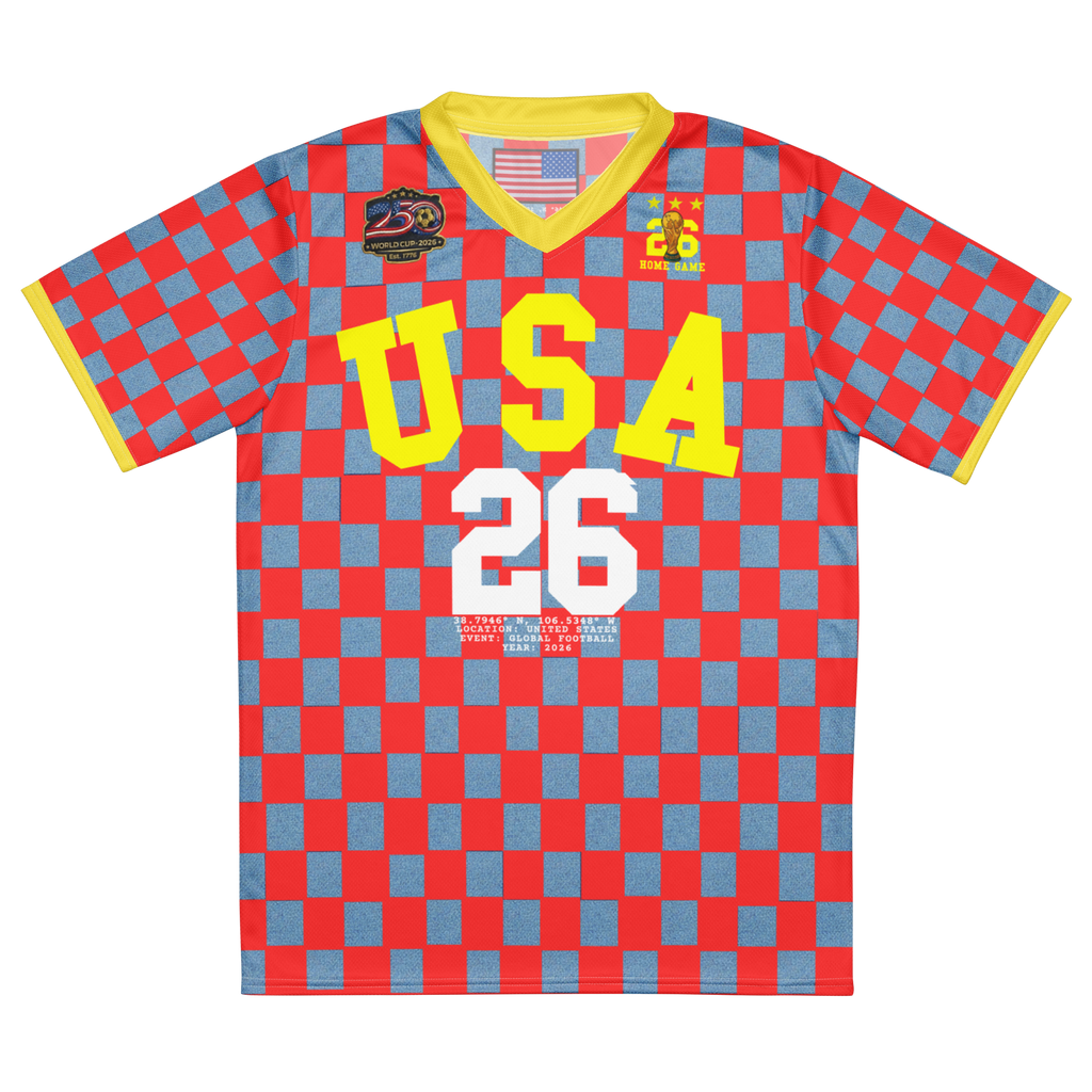 America 250th Anniversary World Cup Retro Soccer Jersey