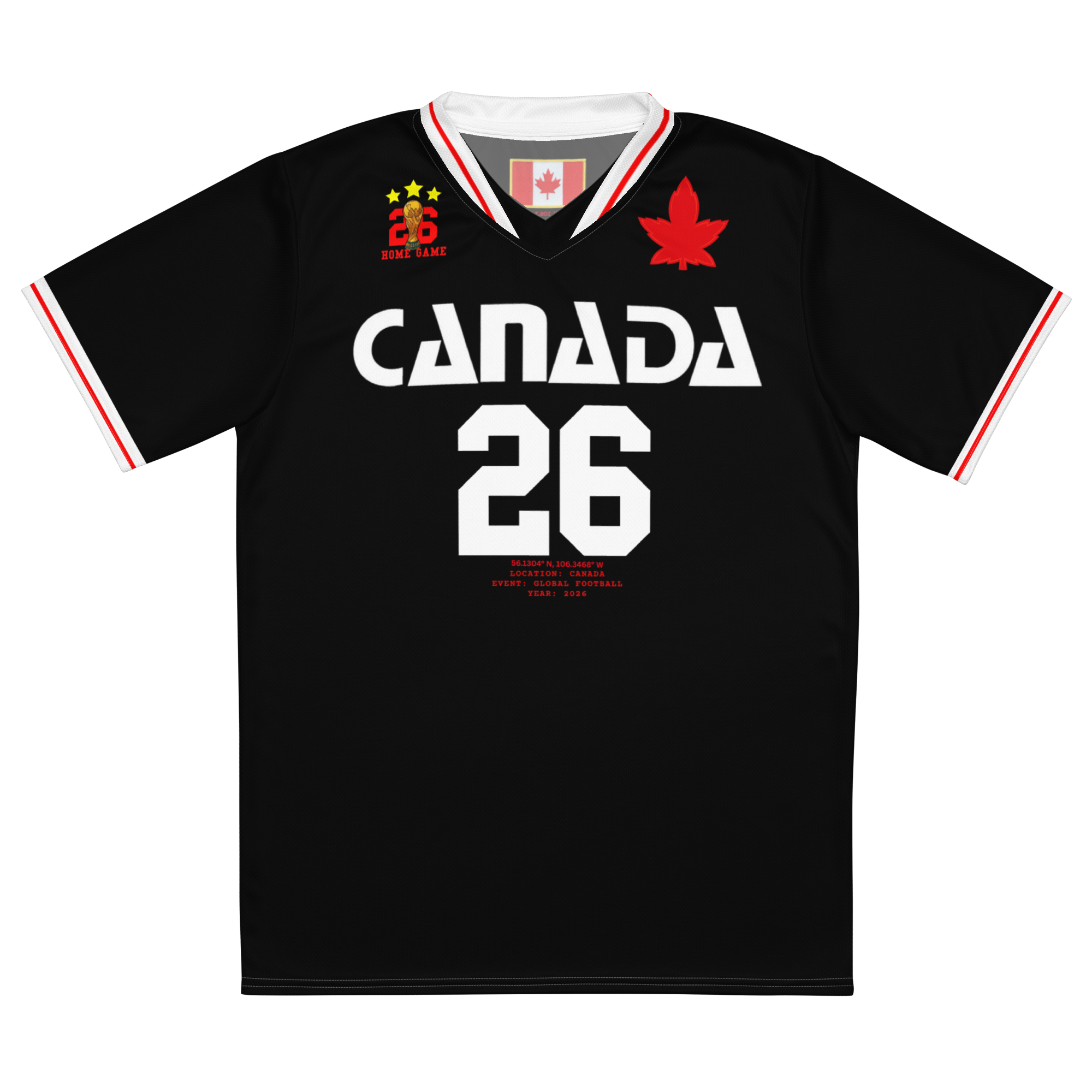 Canada 1983 Inspired World Cup 'Home Game' Jersey