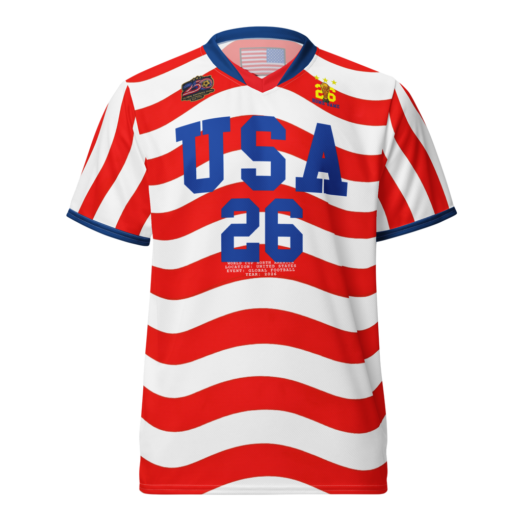 2026 USA Stripes Soccer Jersey