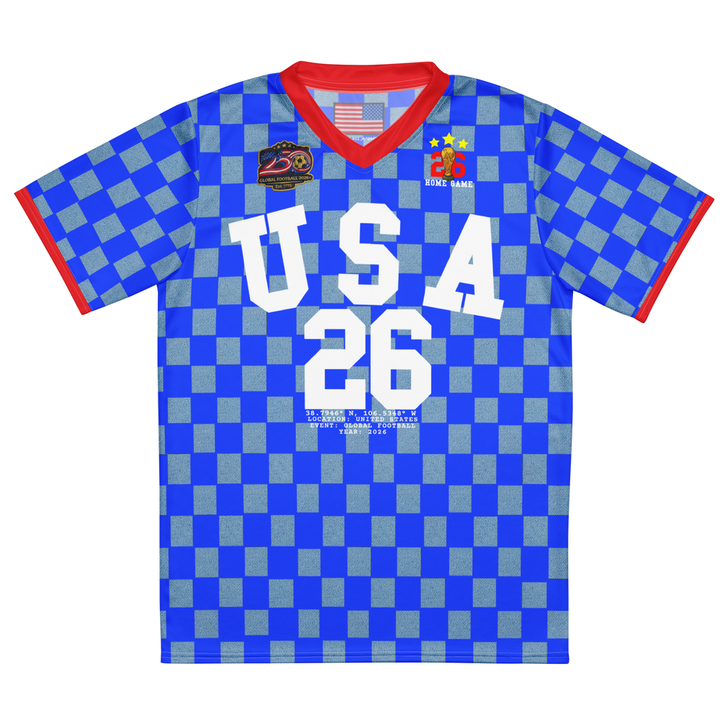 USA 250th Anniversary Vintage Soccer Jersey
