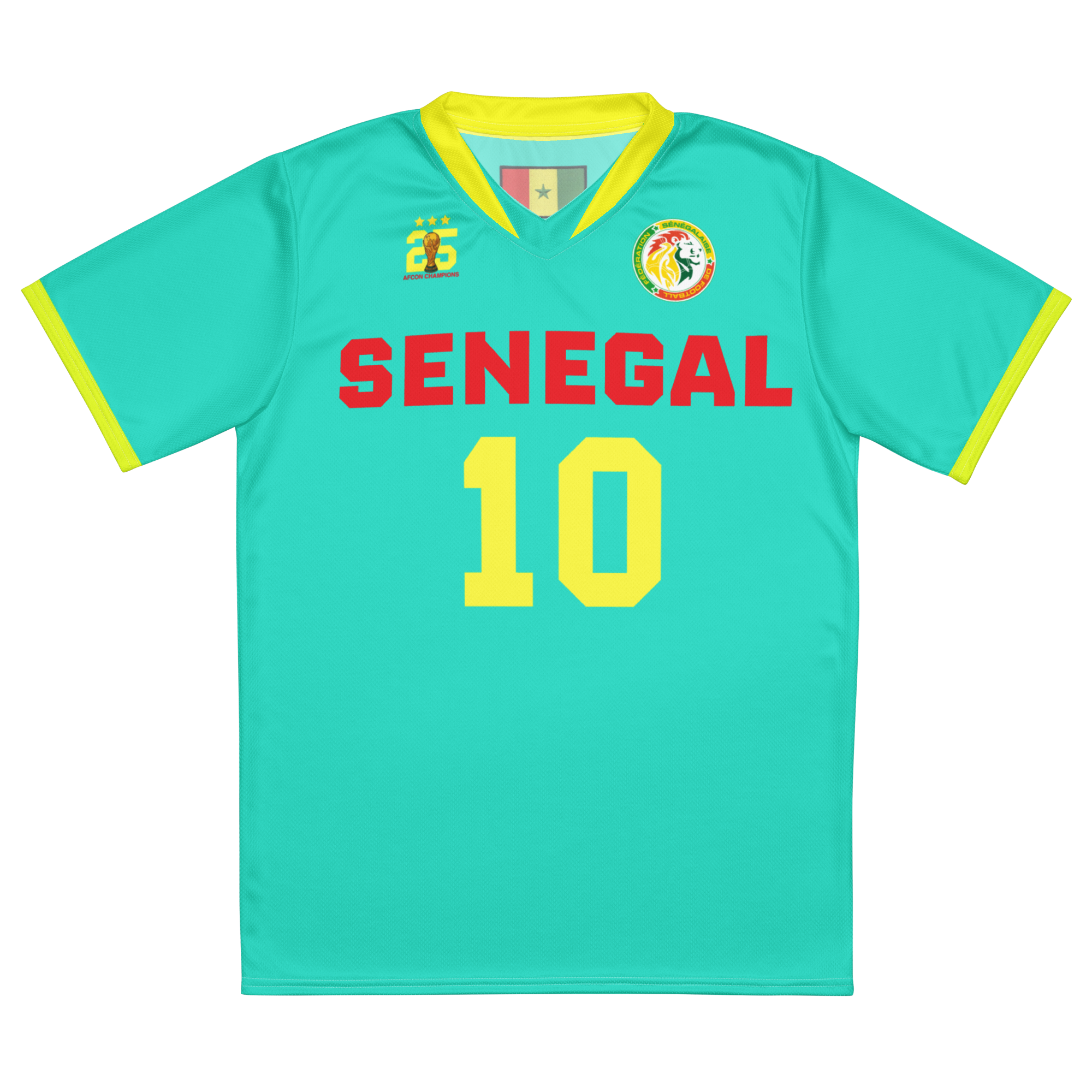 Senegal 2025 Champions Jersey