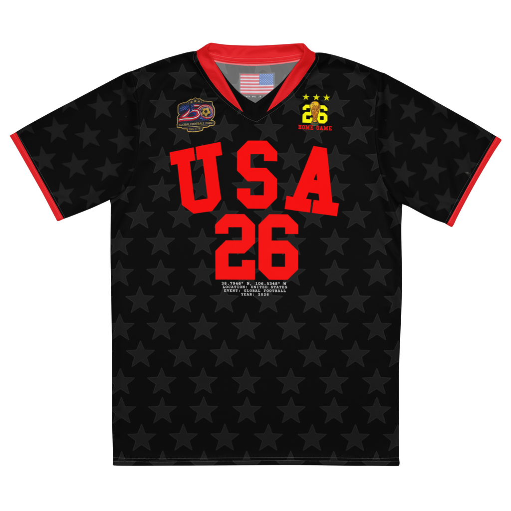USA Black Stars 2026 Home Soccer Jersey