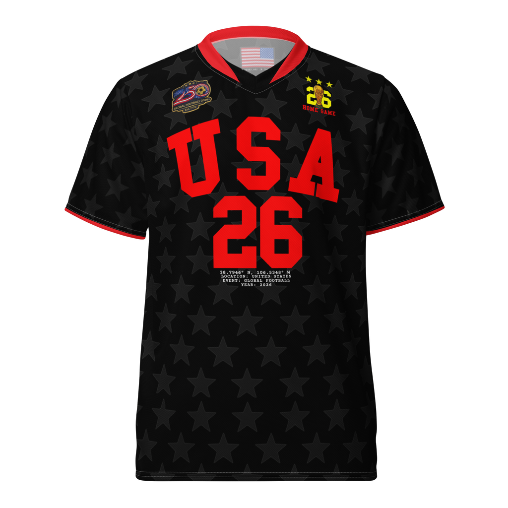 USA Black Stars 2026 Home Soccer Jersey