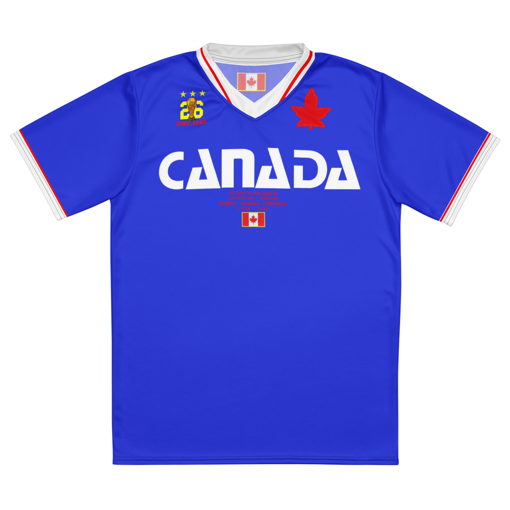 Canada 100 Anniversary Edition Soccer Jersey