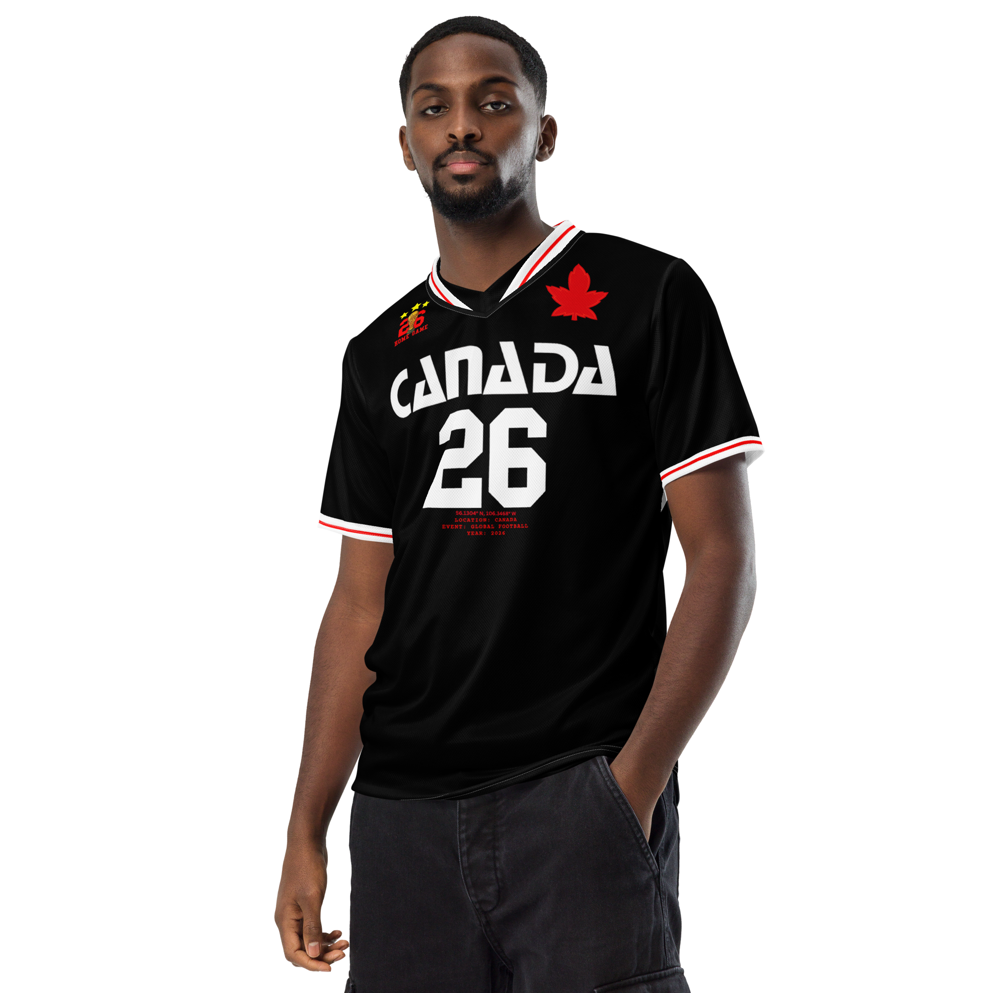 Canada 1983 Inspired Home Game Soccer Jersey