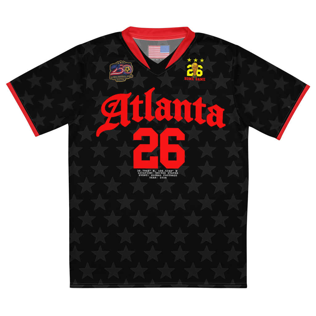Atlanta Black Stars 2026 Home Soccer Jersey