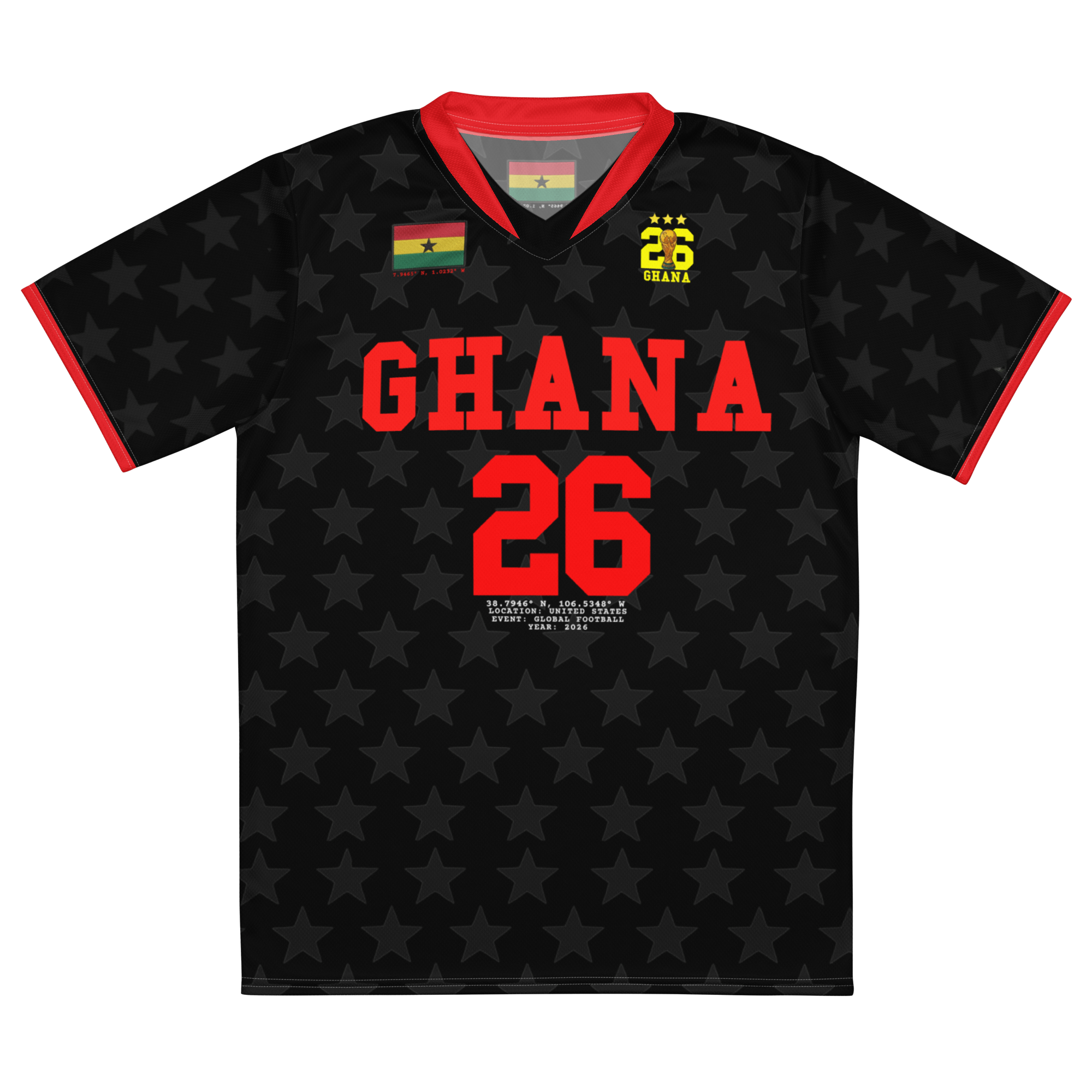 Ghana Black Stars 2026 Soccer Jersey