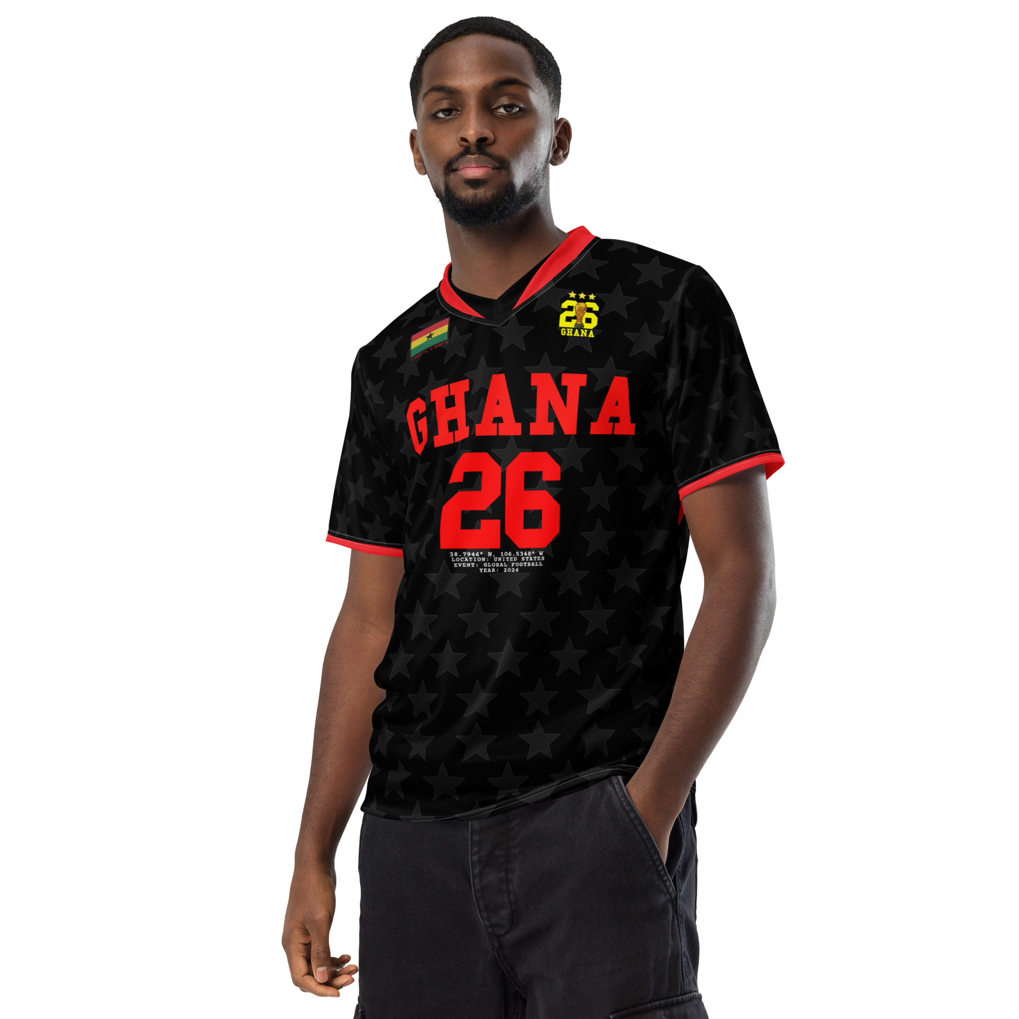 Ghana Black Stars 2026 Soccer Jersey