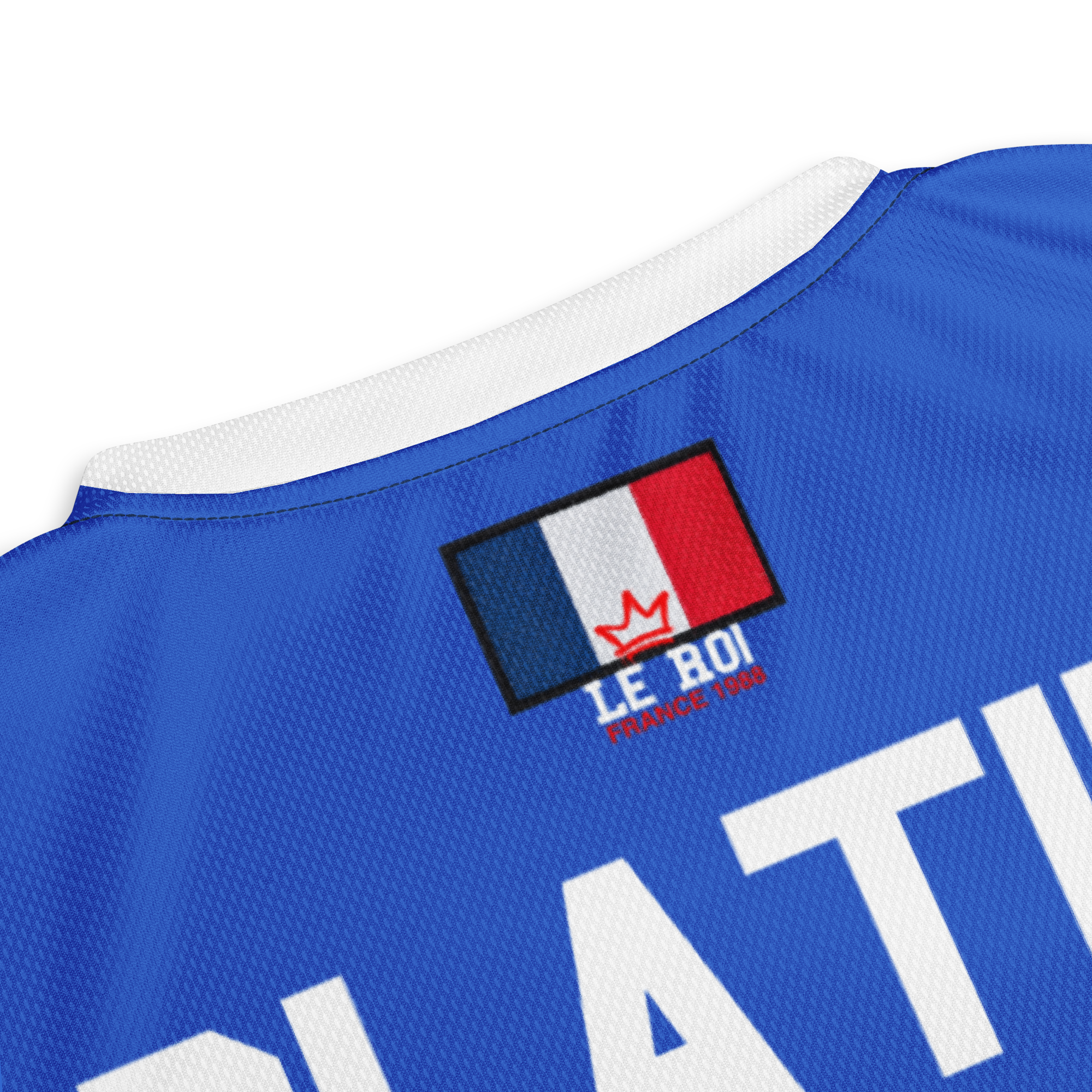 France 1988 'No Drug' Soccer Jersey
