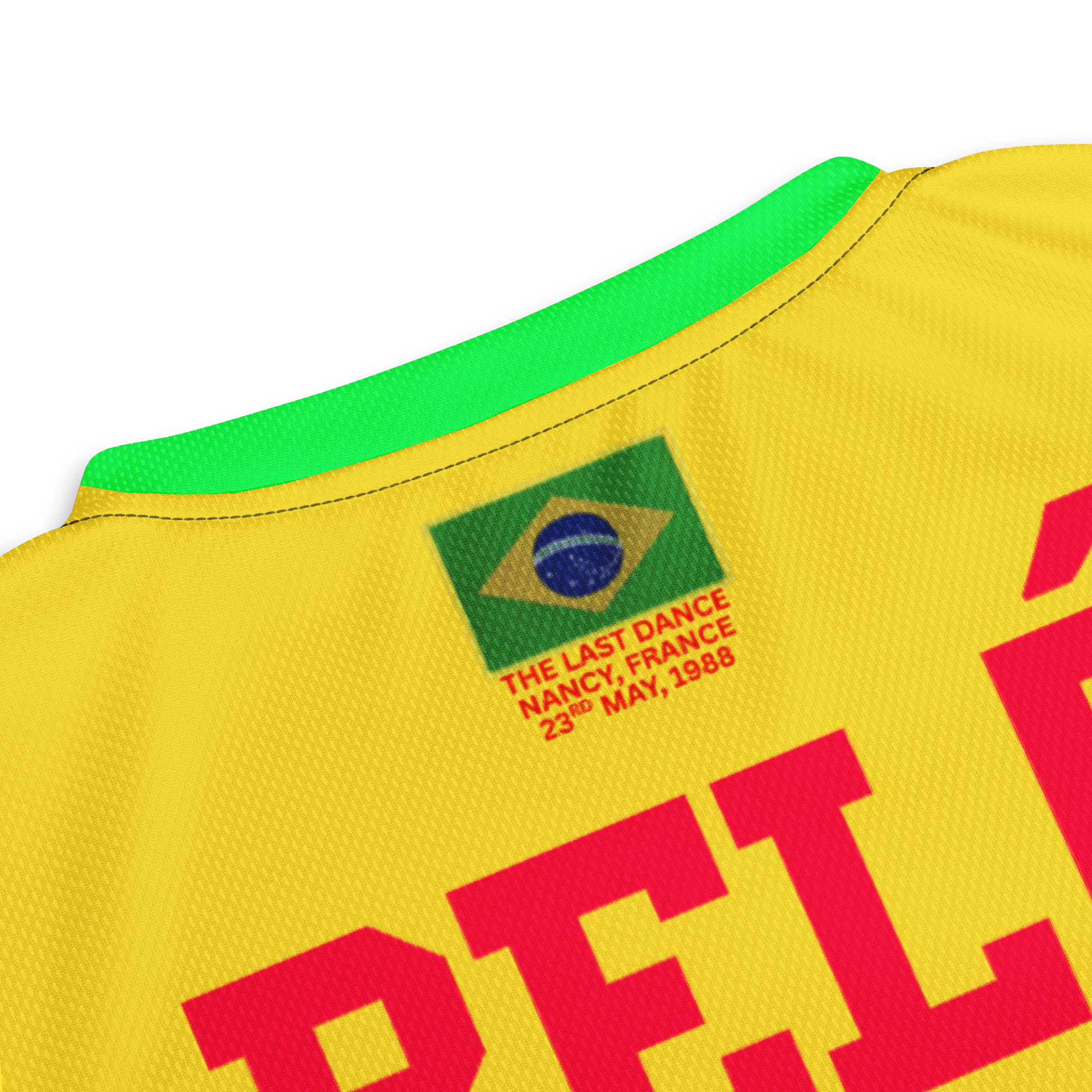 1988 'No Drug' Brazil Soccer Jersey