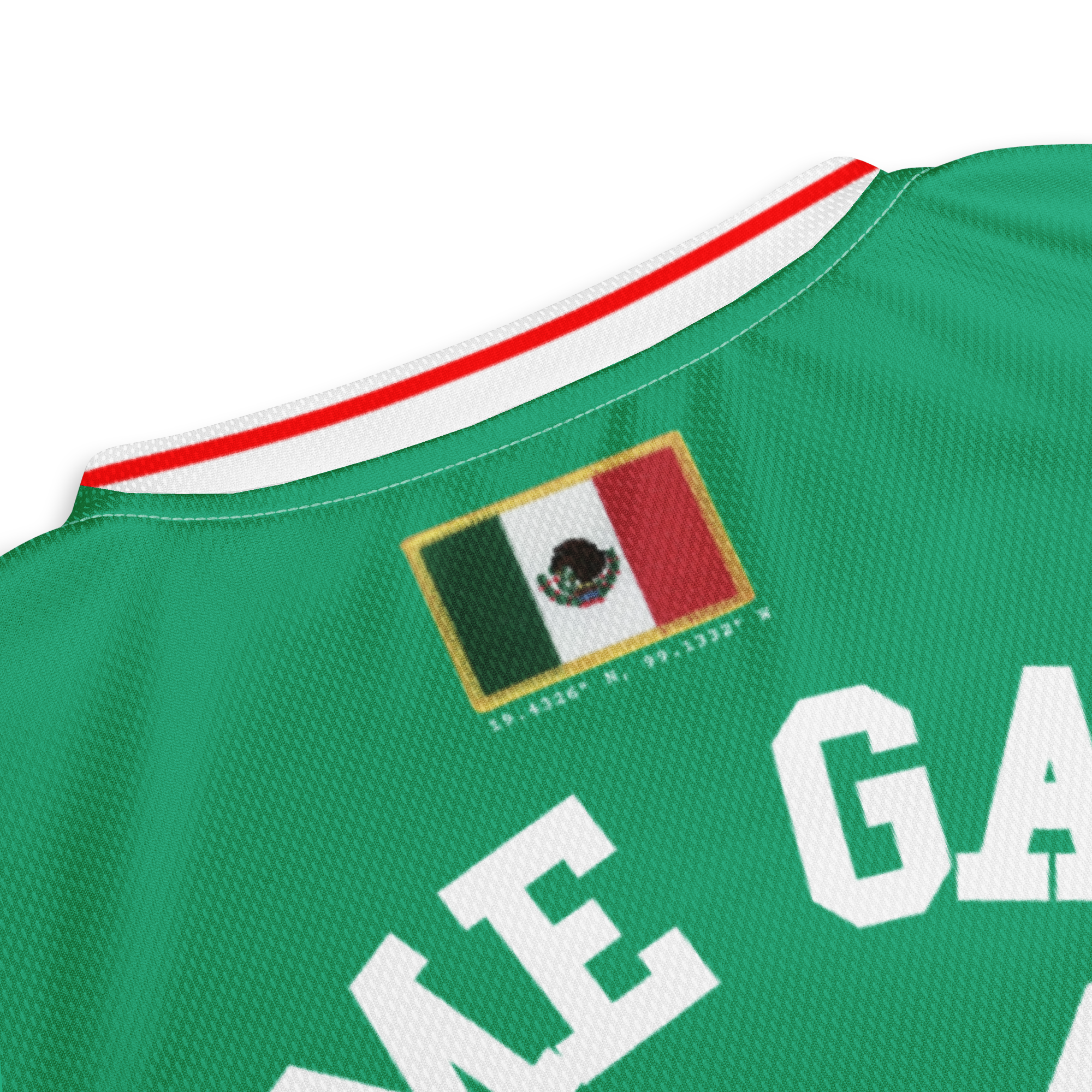 Mexico Vintage 1986 World Cup Inspired Soccer Jersey