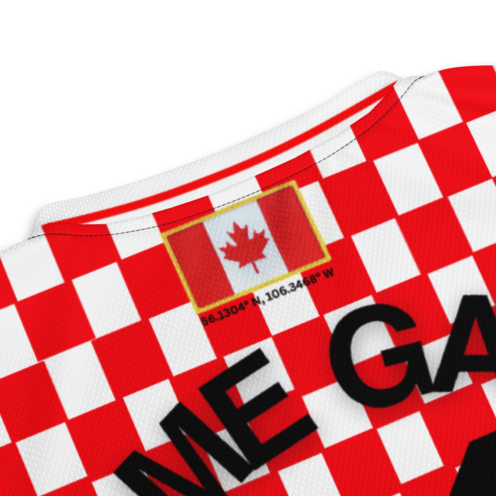 Canada 2026 World Cup Vintage Checker Soccer Jersey