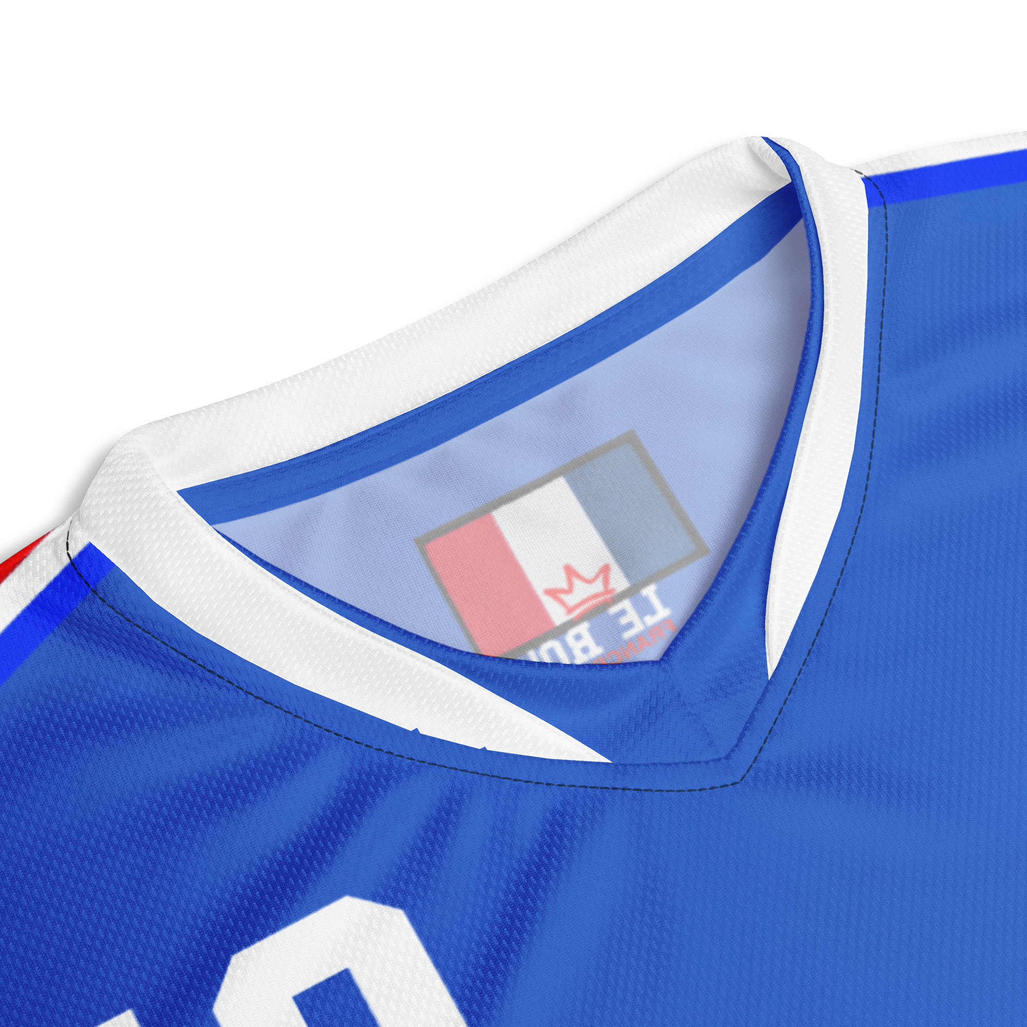 France 1988 'No Drug' Soccer Jersey