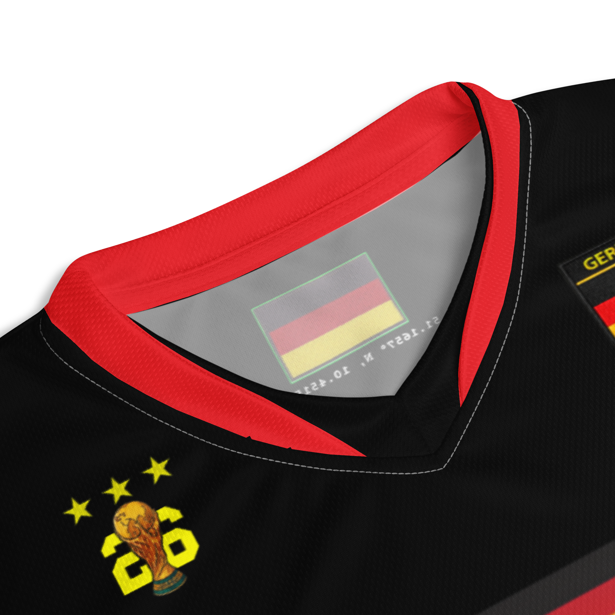 Germany Retro World Cup Soccer Jersey