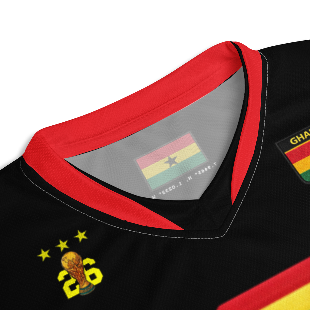 Ghana Retro World Cup Soccer Jersey