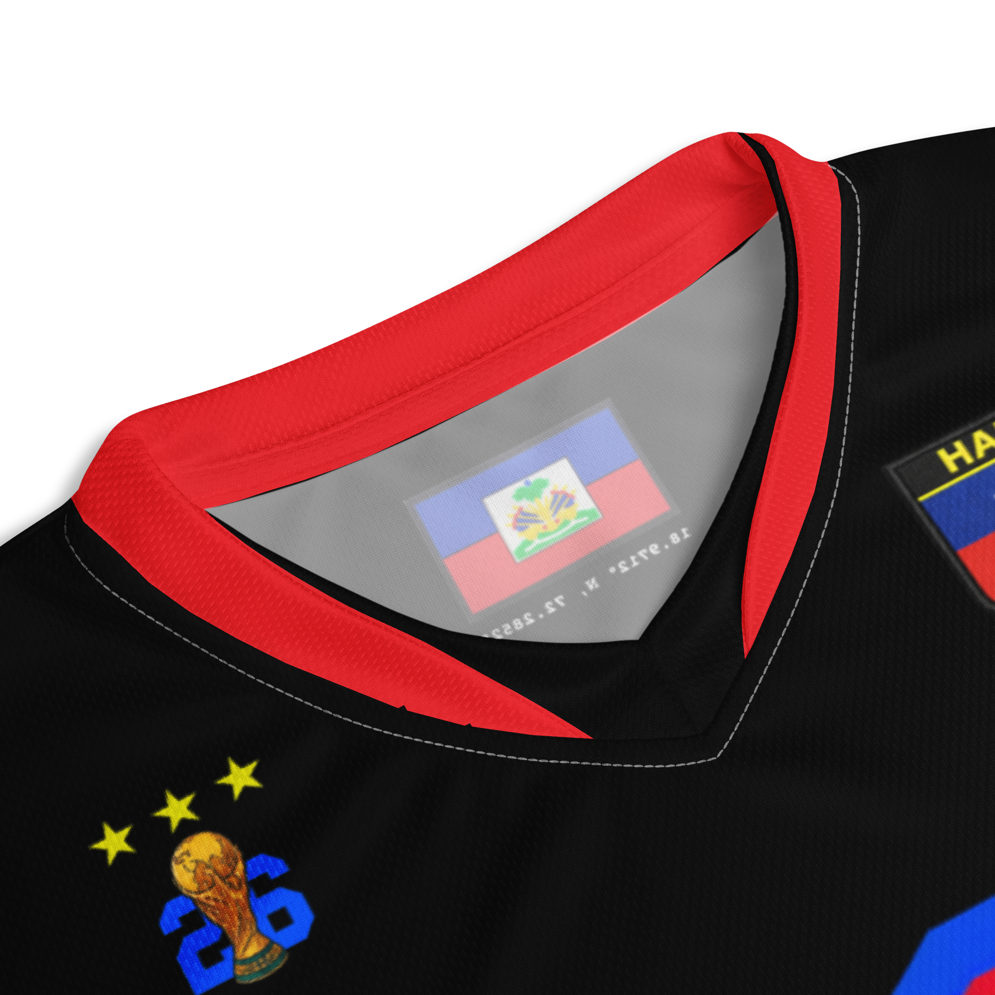 Haiti Retro World Cup Jersey