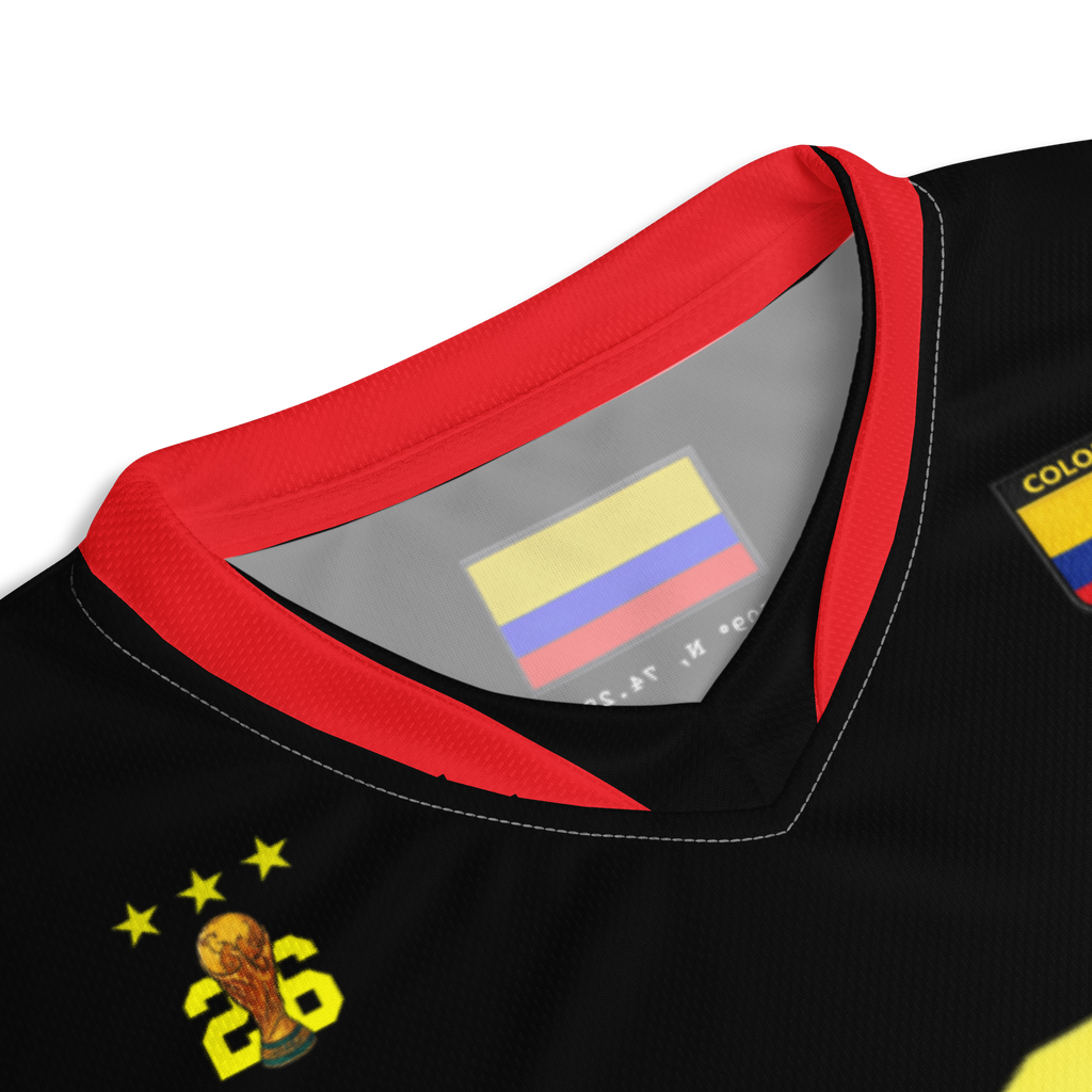 Colombia Retro World Cup Soccer Jersey