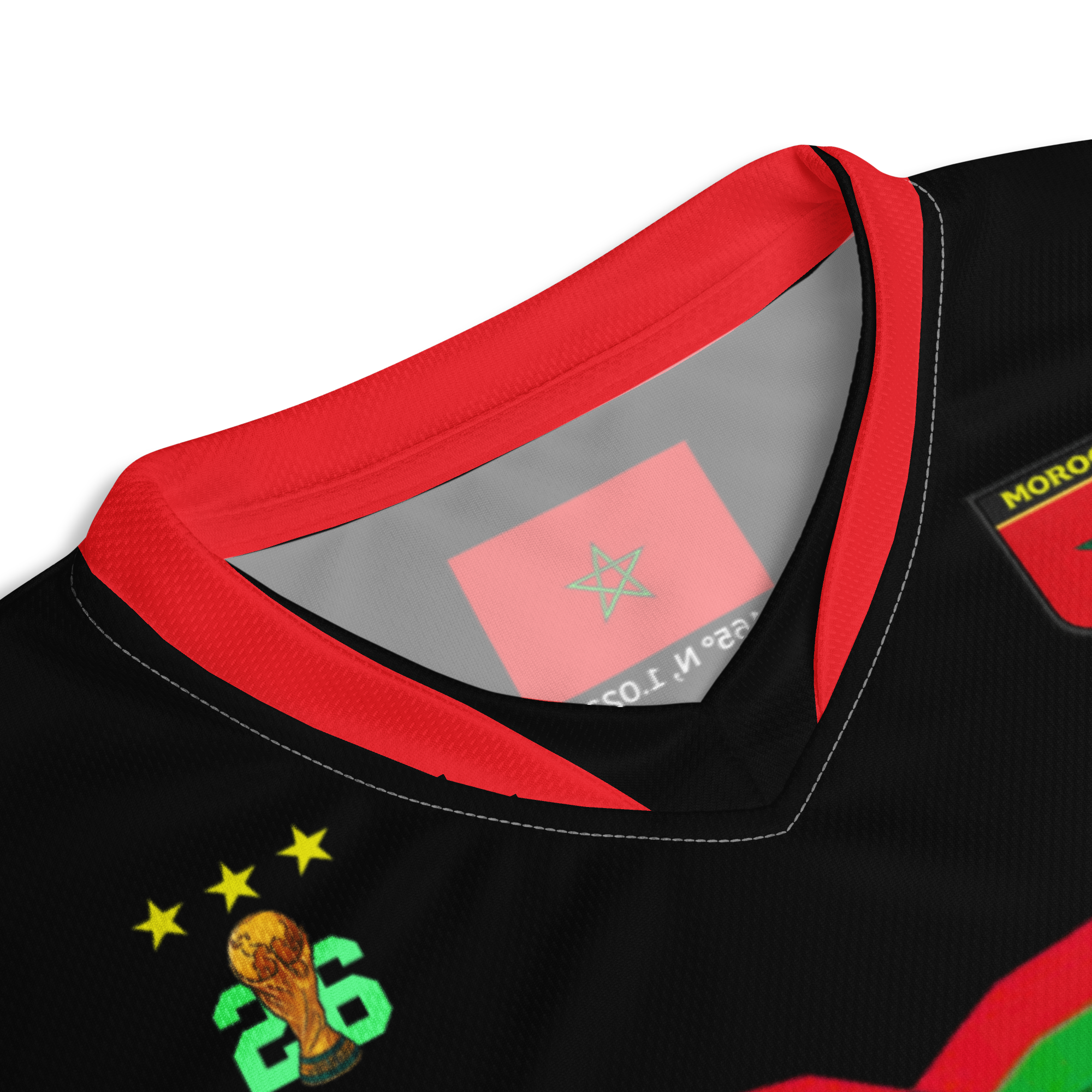 Morocco Retro World Cup Soccer Jersey