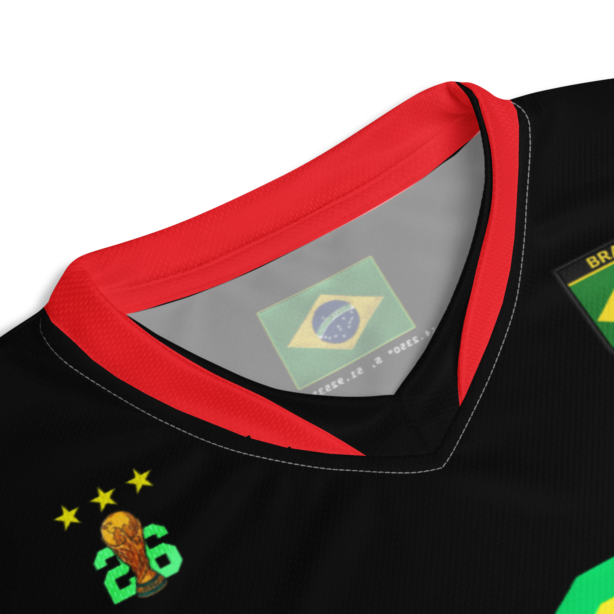 Brazil Retro World Cup Soccer Jersey