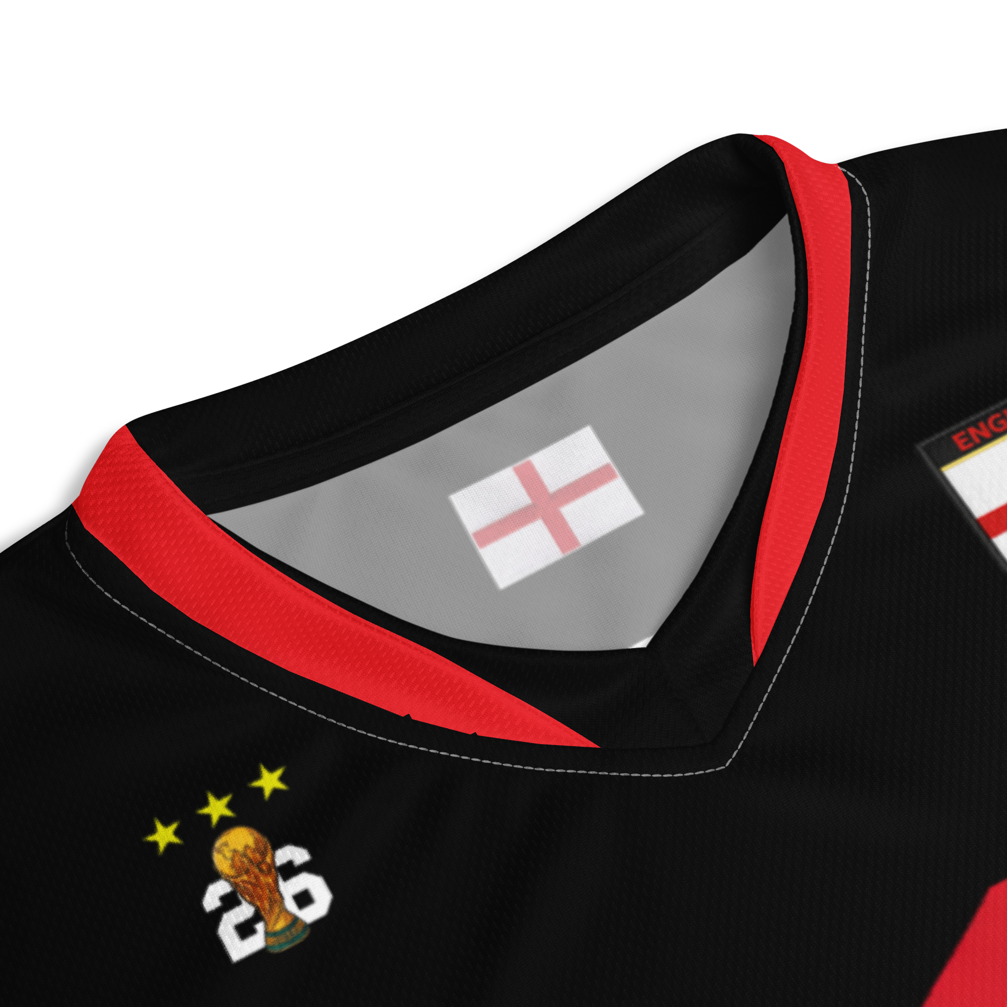 Englad Retro World Cup Soccer Jersey