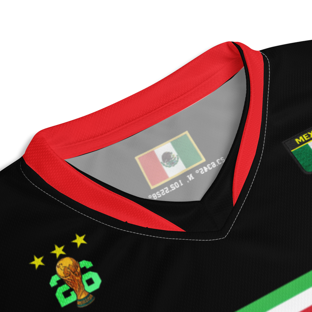 Mexico Retro World Cup Soccer Jersey