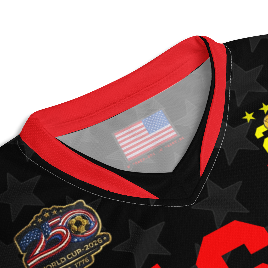 2026 World Cup USA Black Star Soccer Jersey